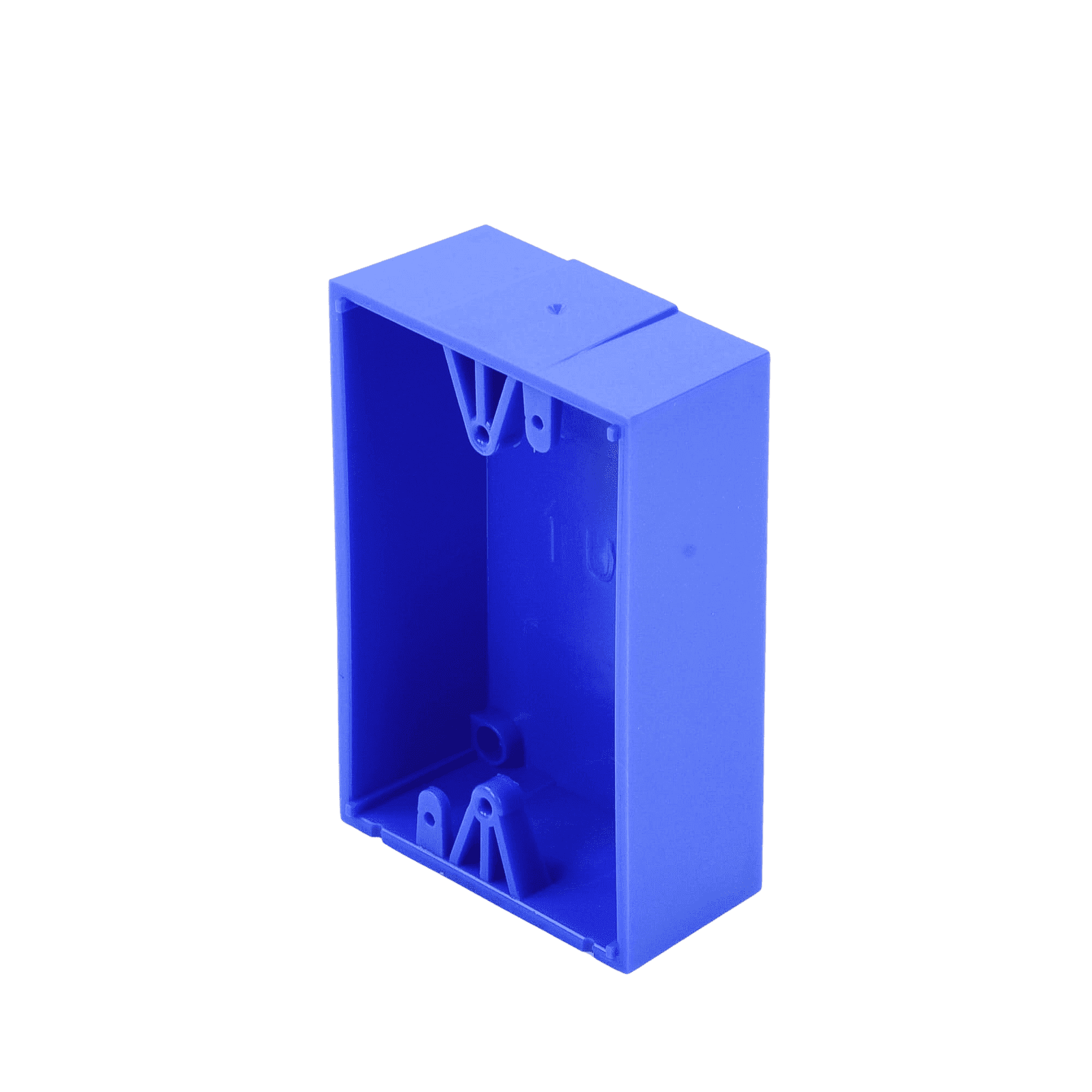 Caja trasera de montaje color azul para estaciones de parada STOPPER KIT-71100A-B - STI