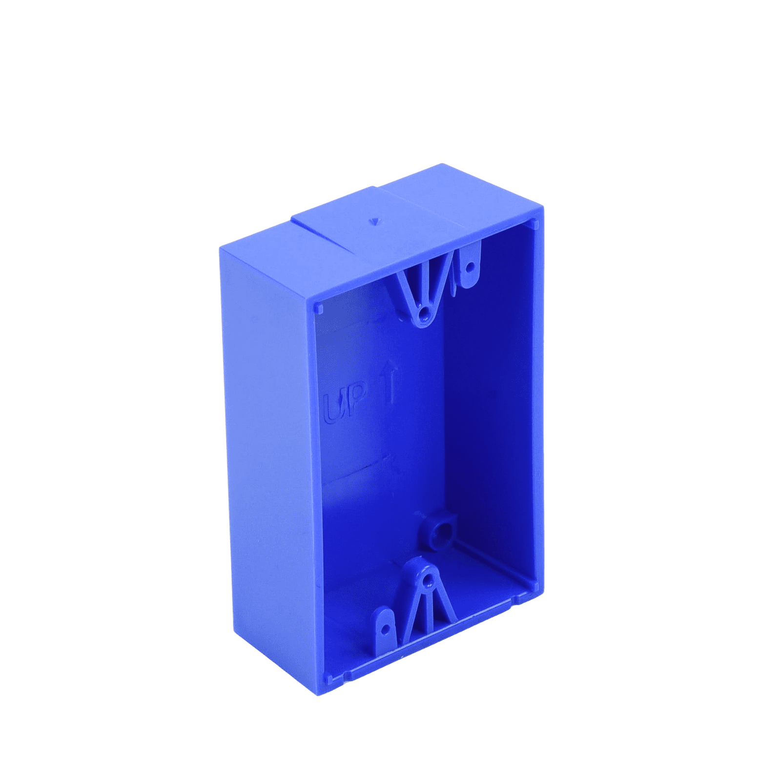 Caja trasera de montaje color azul para estaciones de parada STOPPER KIT-71100A-B - STI