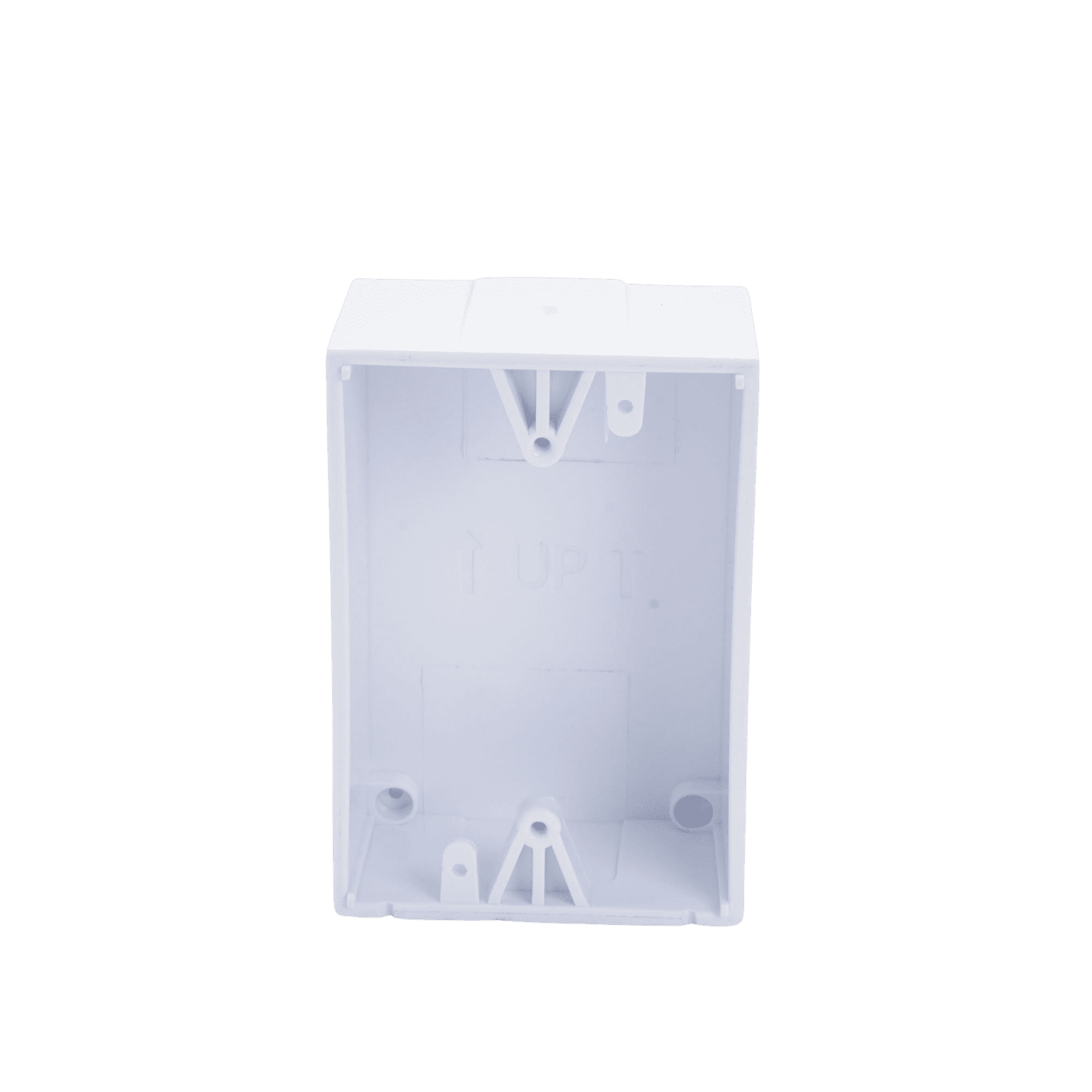 Caja trasera de montaje color blanco para Estaciones de Parada STOPPER KIT-71100A-W - STI