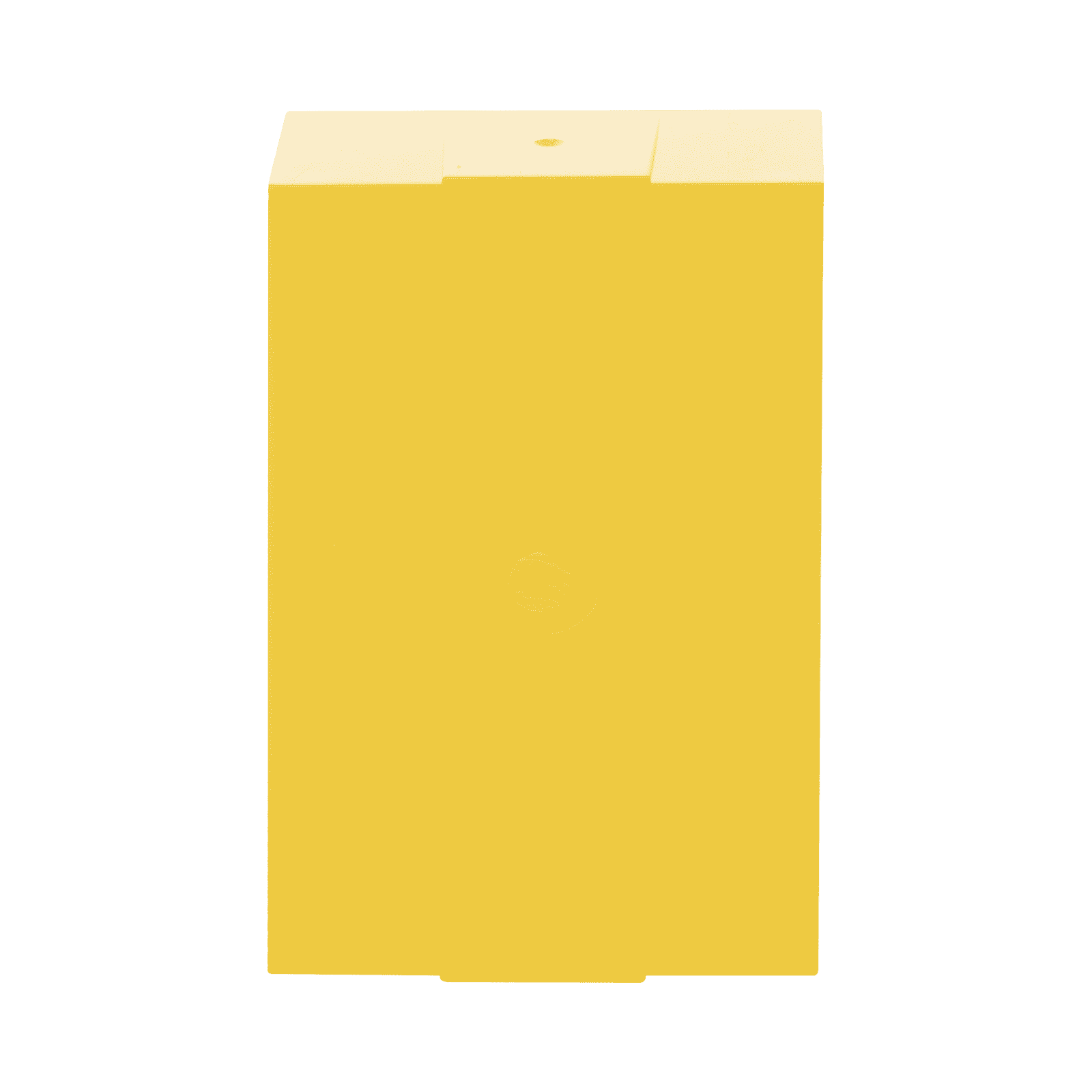Caja trasera de montaje color amarillo para estaciones de parada STOPPER KIT-71100A-Y - STI