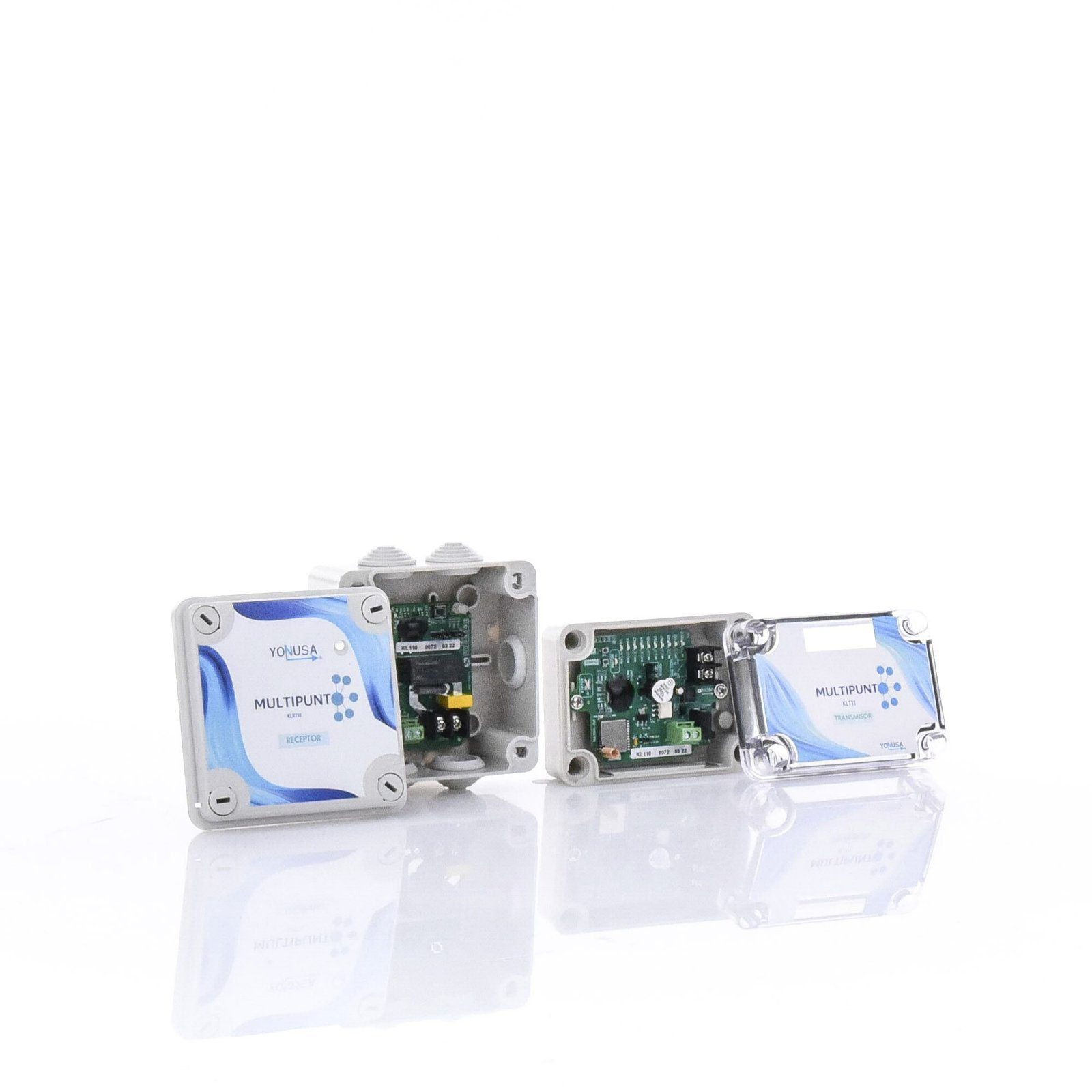KIT Transmisor / Receptor Inalámbrico para KLT110 / 1 KM Linea de Vista / Multi-Punto Soporta 10 Equipos KL110 - YONUSA