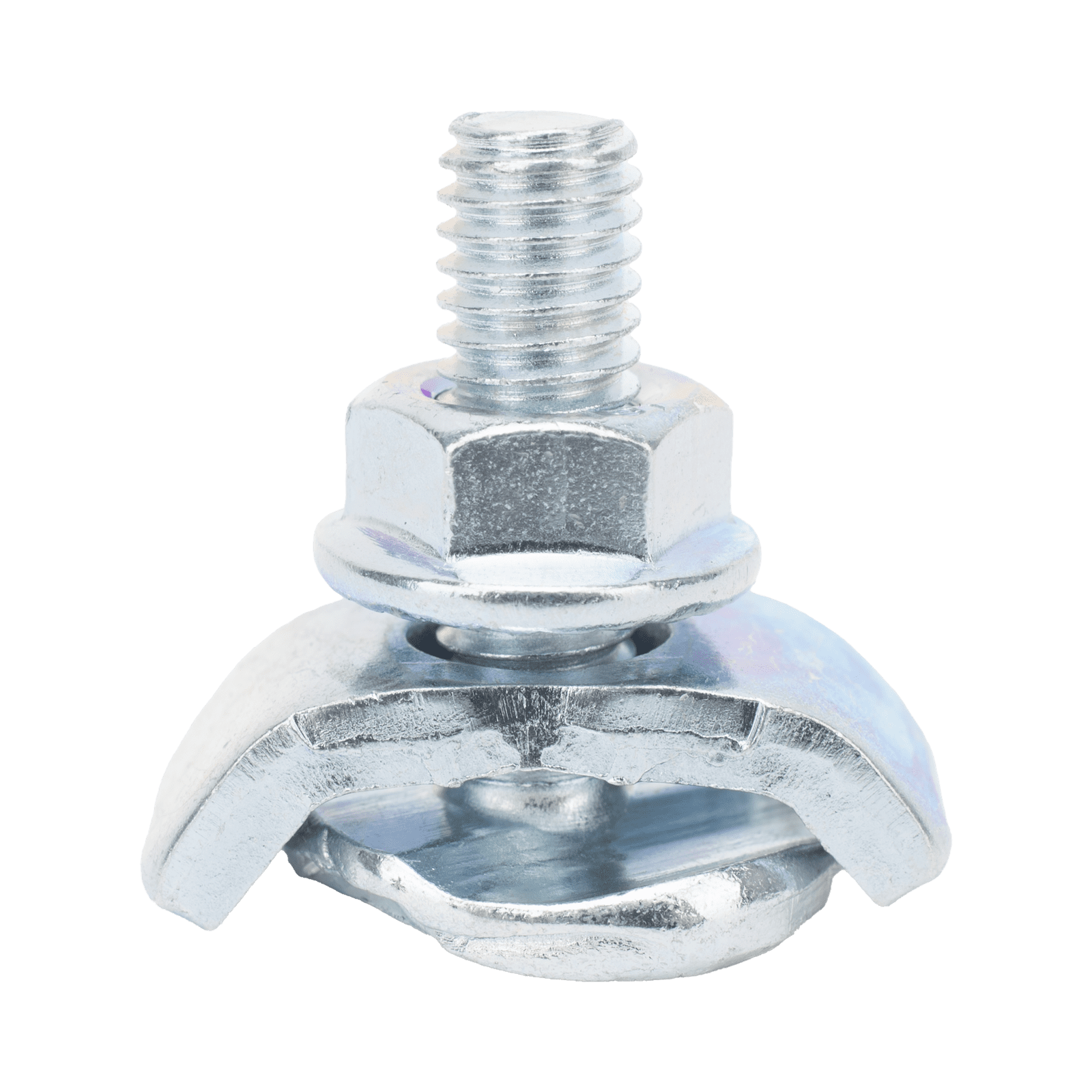 Kit 1 versión light para unir tramos de charola MallaFils, con acabado Electro Zinc ML-51-KIT1EZ - CHAROFIL