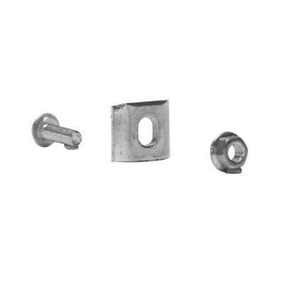 Kit 3 para unir tramos de charolas, con acabado Electro Zinc MG-51-KIT3EZ - CHAROFIL