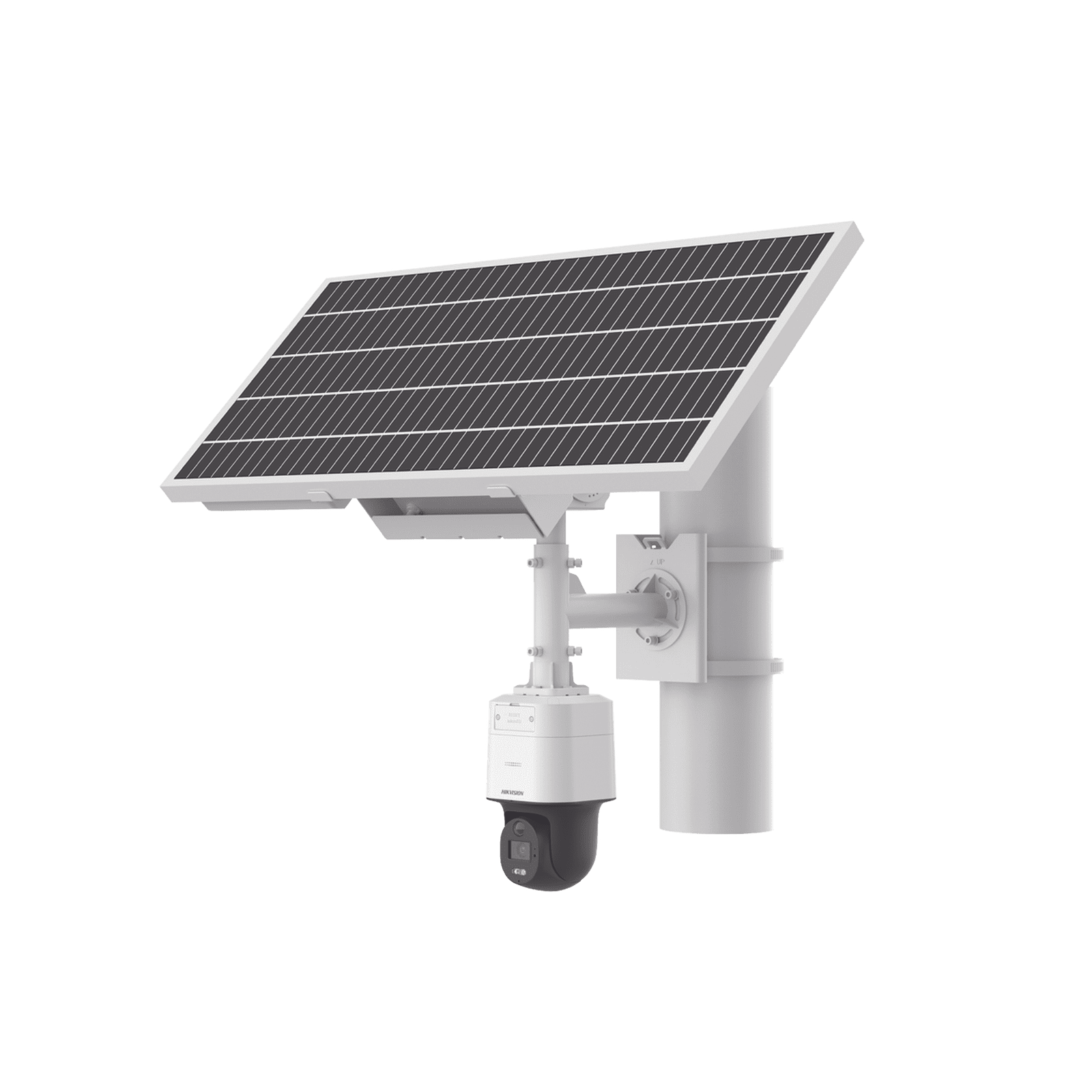 Kit Solar IP All in One / Cámara PT ColorVu 4 Megapixel / Lente 4 mm / Panel Solar / Batería de Respaldo de Litio 23.2Ah (Hasta 24 Días) / Conexión 4G / Accesorios de Instalación DS-2XS3Q47G1-LDH/4G/C18S40 - HIKVISION