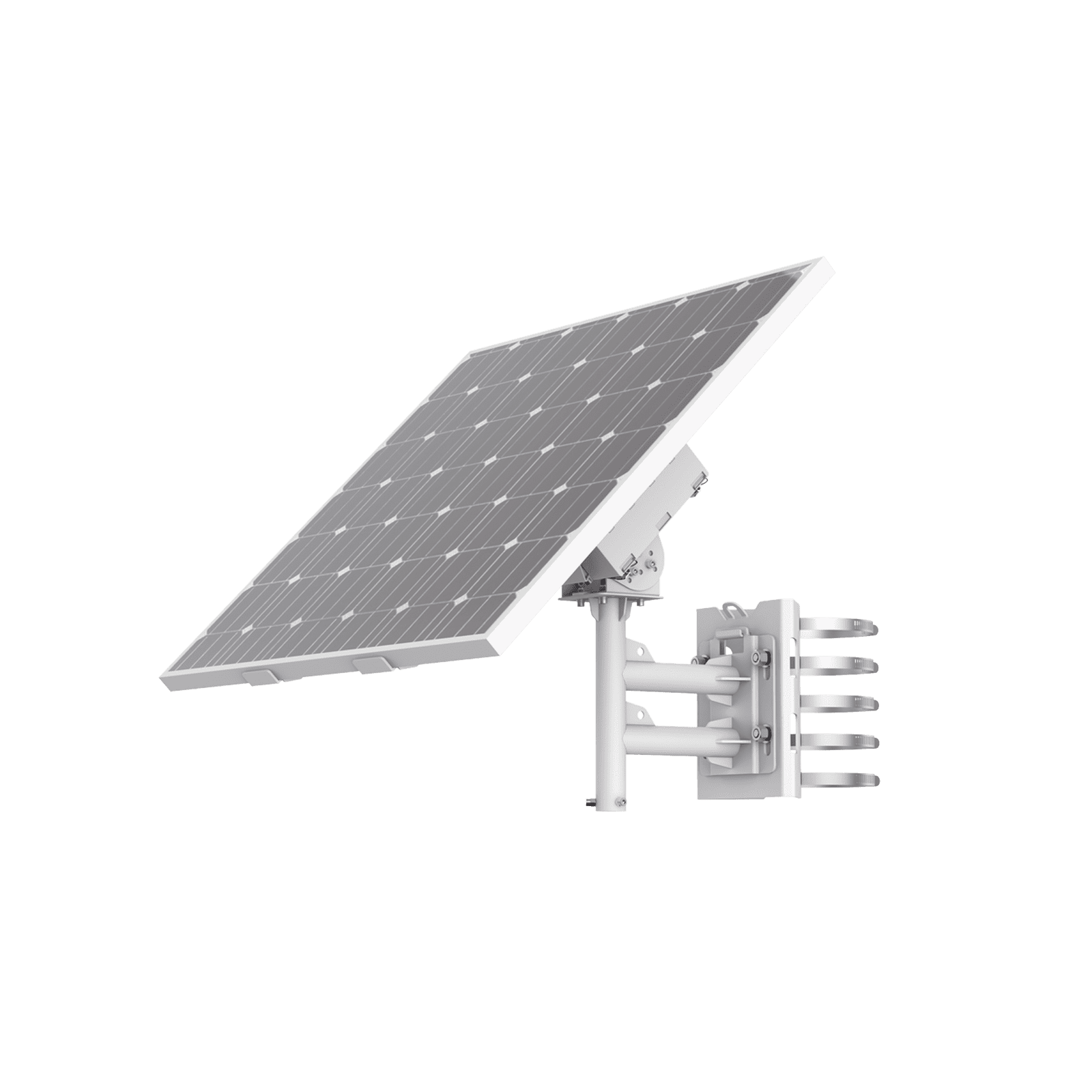 Kit Solar de alimentación / Panel Solar / Batería de Respaldo de Litio 360 Wh / 2 Salidas de 12 Vcd / Accesorios de Instalación / Uso en Exterior IP66 DS-2XS6K01-C36S80 - HIKVISION