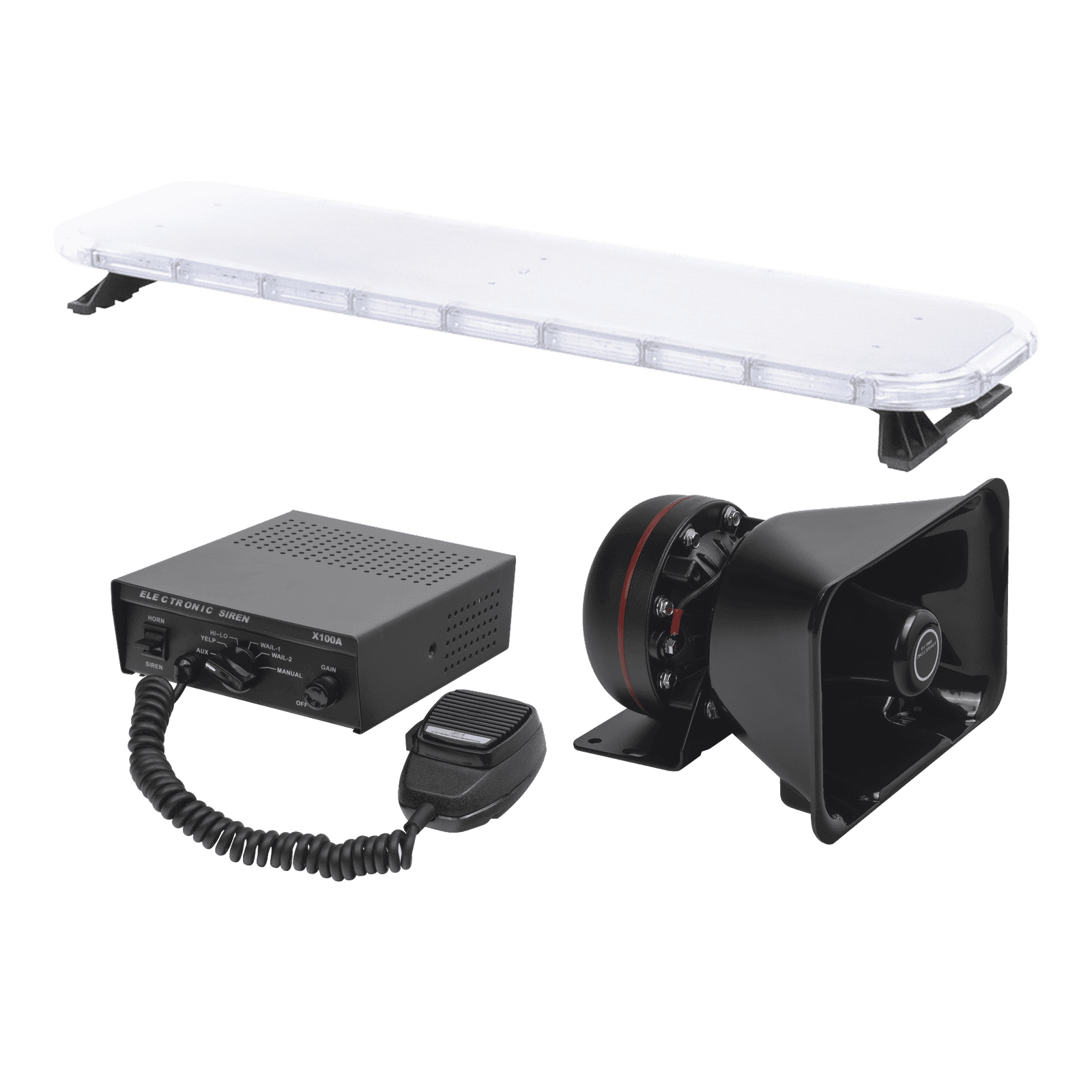 Kit básico para equipamiento de unidades de Seguridad Privada X75AKIT - EPCOM INDUSTRIAL SIGNALING