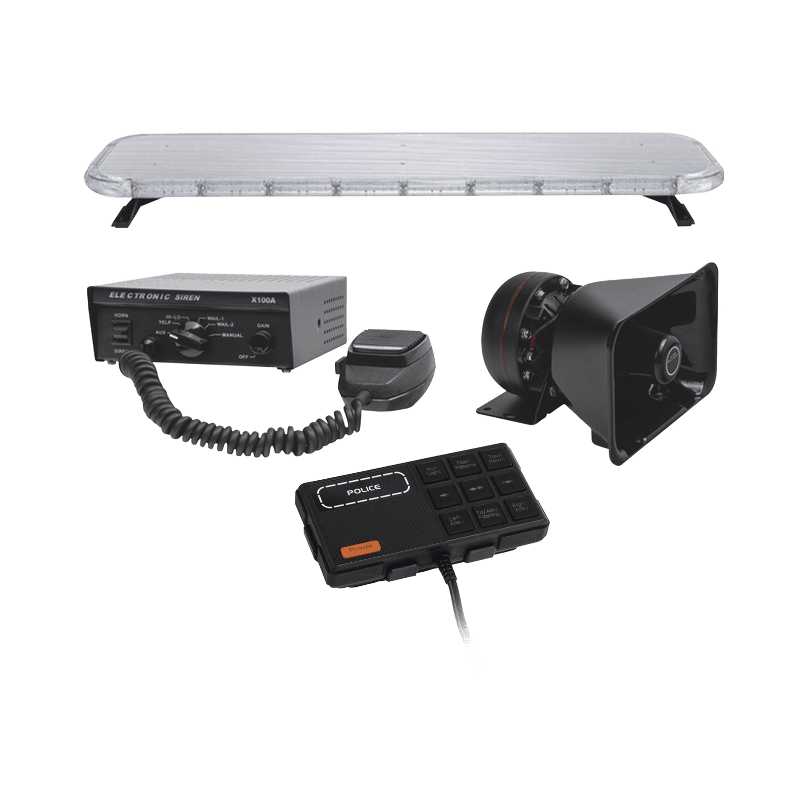 Kit básico para equipamiento de unidades de Seguridad Pública X75RBSKIT