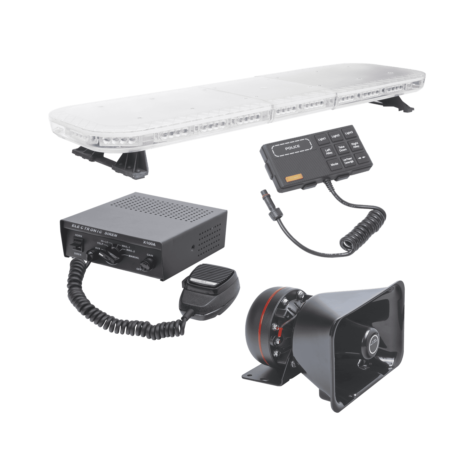 Kit básico para equipamiento de unidades de Seguridad Pública X67RBAKIT - EPCOM INDUSTRIAL SIGNALING