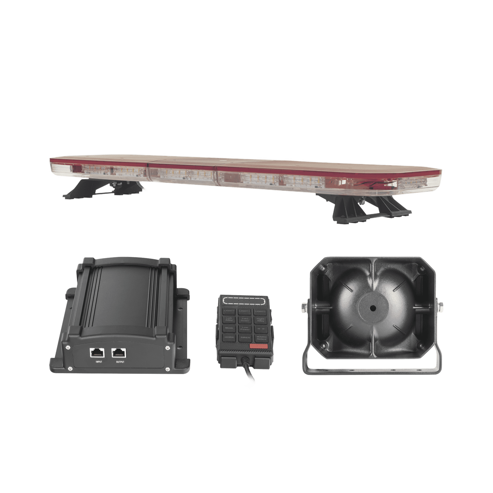 Kit básico para equipamiento de unidades de emergencias, ambulancias y vehículos de bomberos X67RV2KIT2 - EPCOM INDUSTRIAL SIGNALING