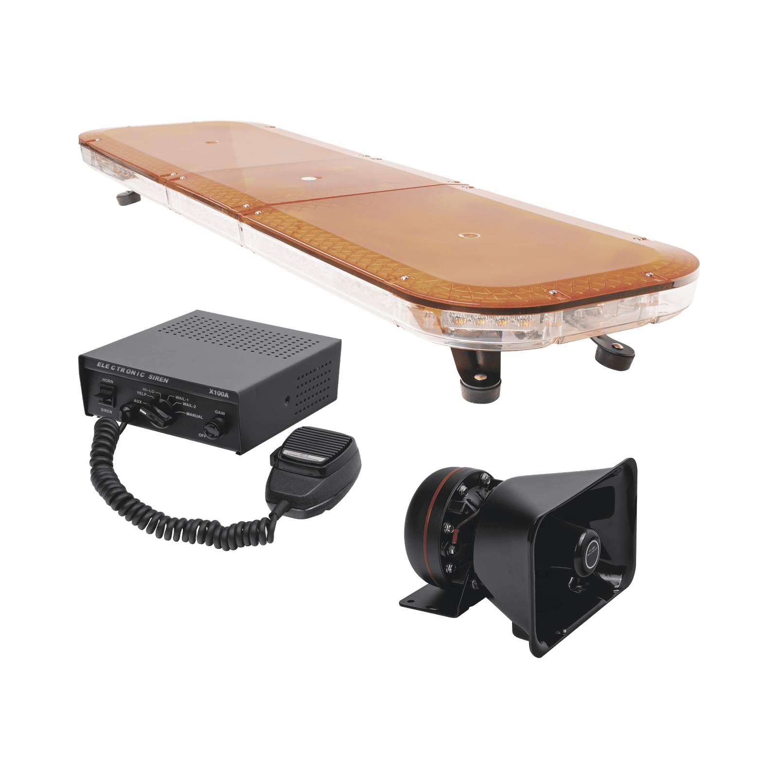 Kit básico para equipamiento de unidades de seguridad privada, minería e industria X67AV2KIT - EPCOM INDUSTRIAL SIGNALING