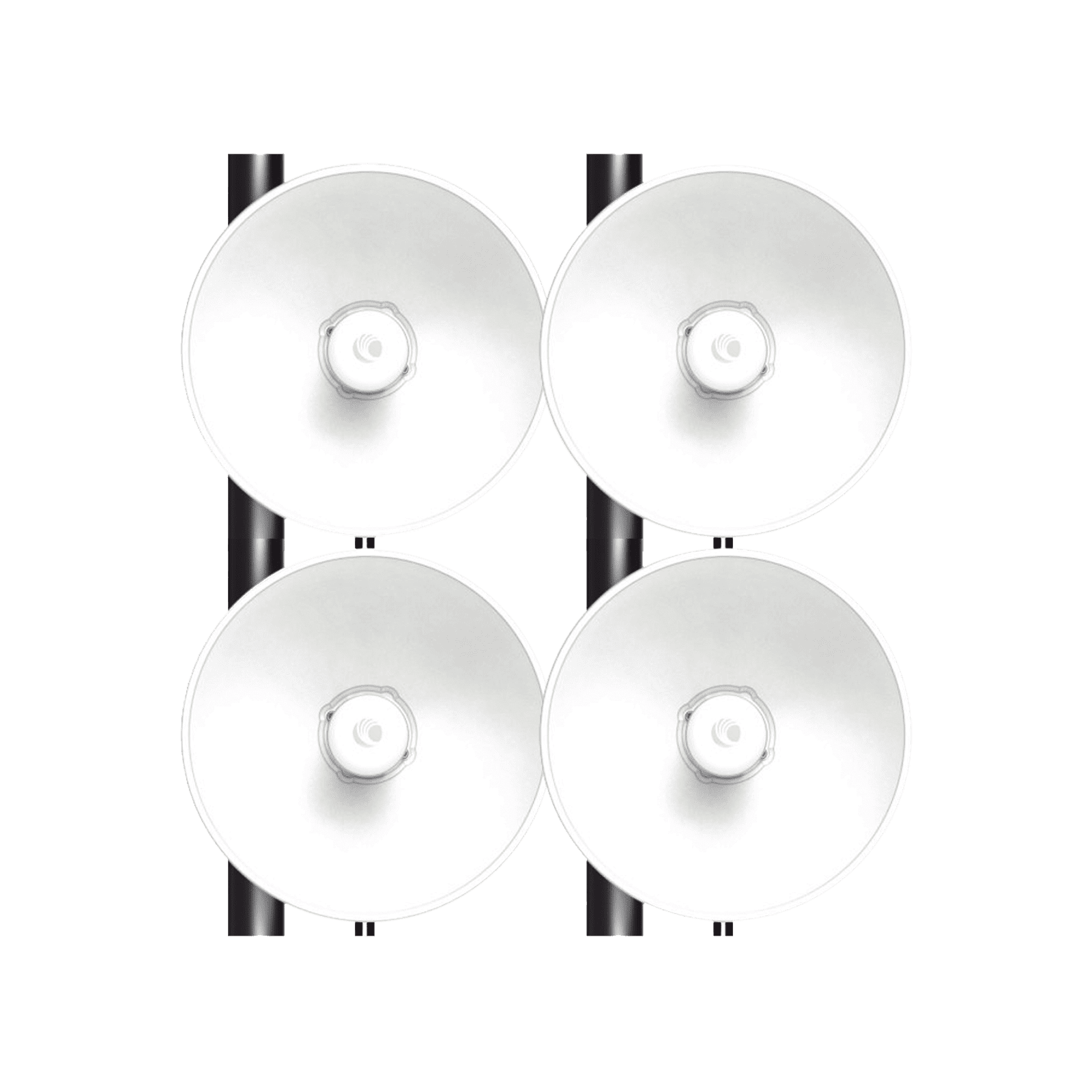 Kit de 4 radios FORCE4625 de alto Desempeño / Wi-Fi 6E / Hasta 1 Gbps / 5925 – 7125 MHz / Antena Integrada 25 dBi FORCE-4625-4PACK - CAMBIUM NETWORKS