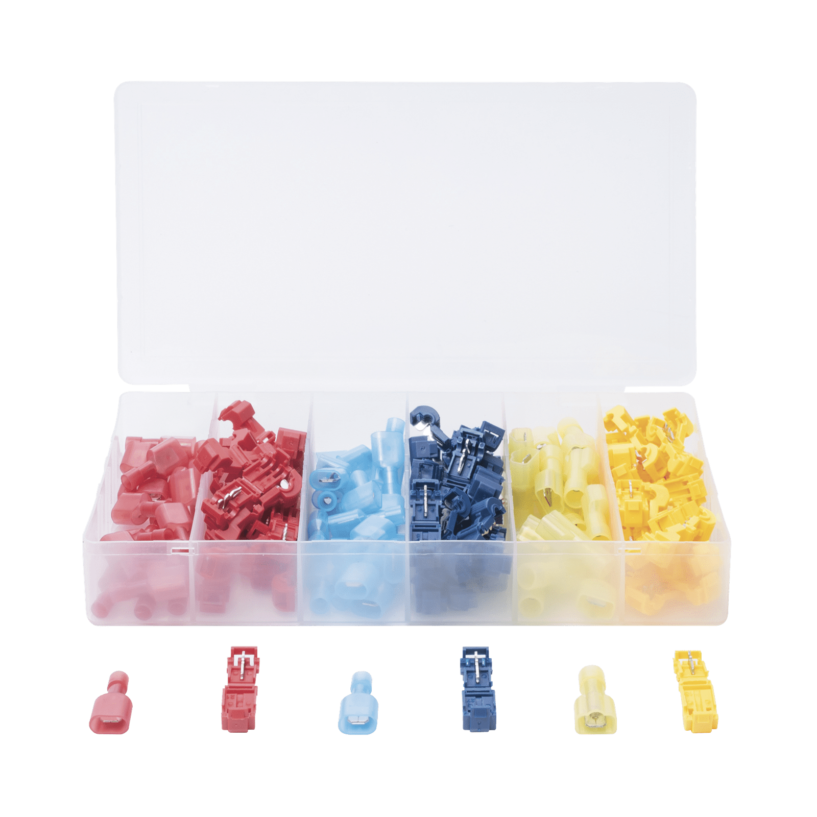 Kit de 60 Conectores para Cableado Eléctrico Tipo T-TAP / Conectores tipo Unión CT-T123 - EPCOM POWERLINE