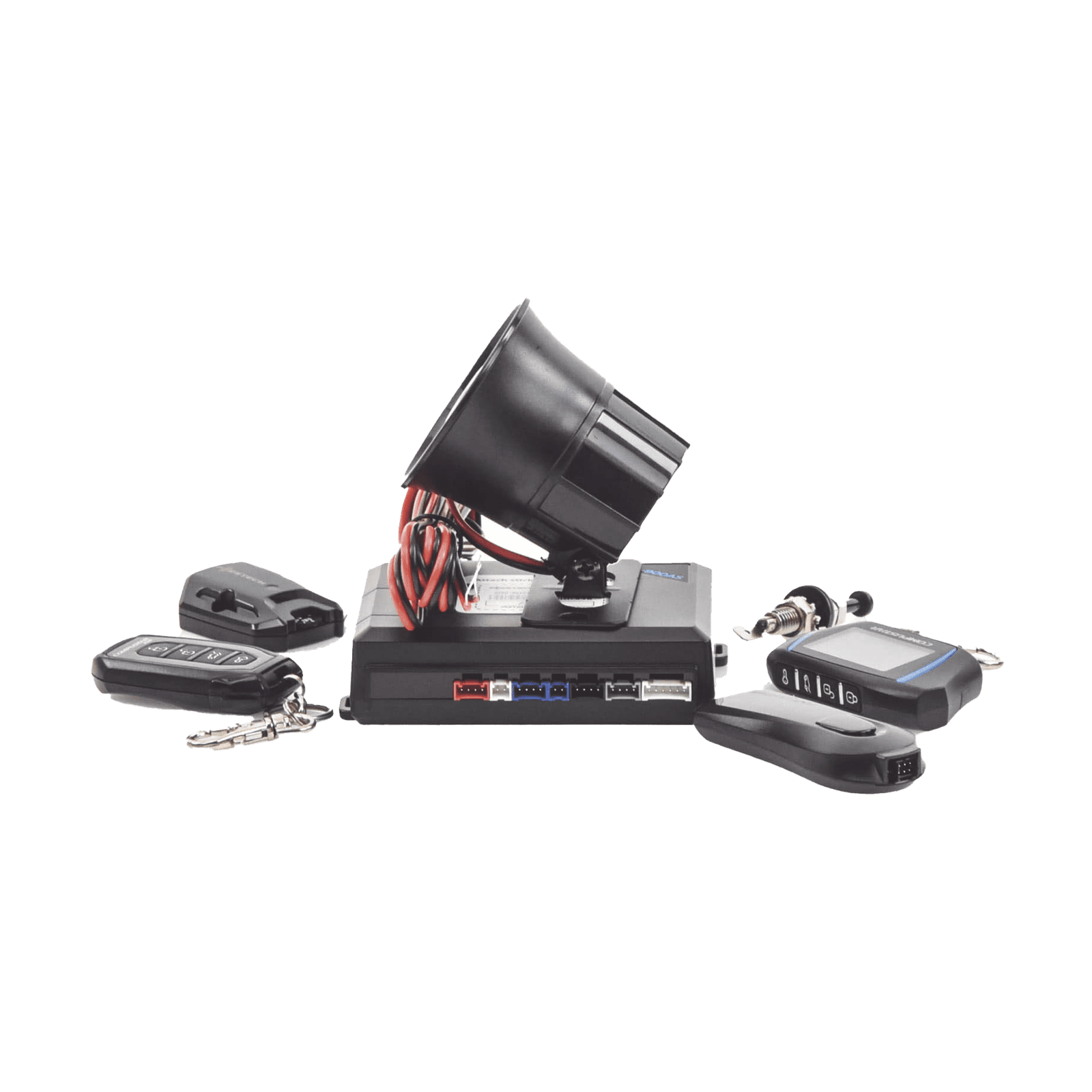 Kit de Alarma Vehicular Profesional y arranque remoto todo en uno de dos vías con rango de 1KM compatible con GPS X1-MAX LTE CS7900-AS - COMPUSTAR