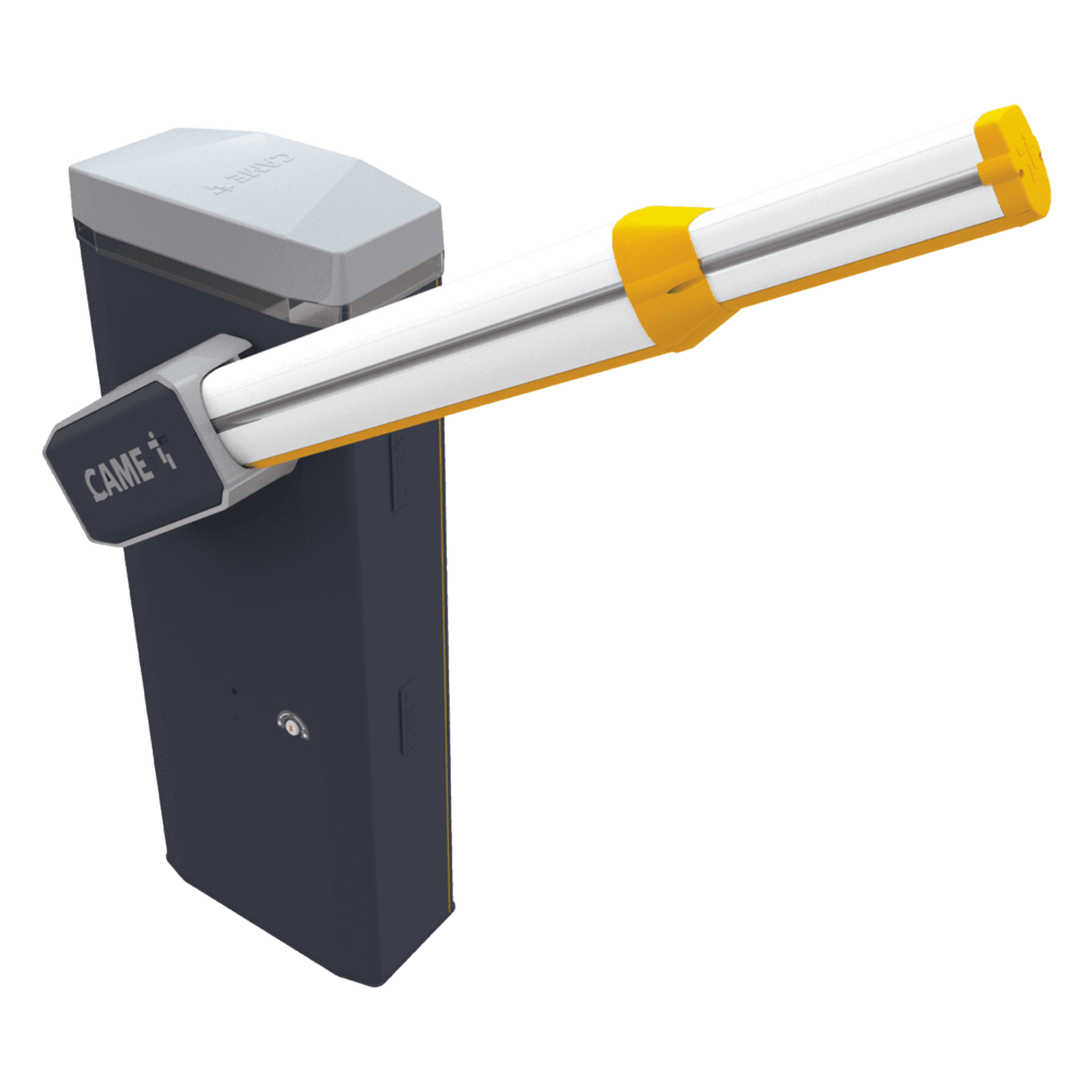 Kit de Barrera Vehicular GT8 para Automatización de Accesos de Hasta 8 metros con Brazo Iluminado Incluido / Elegante Diseño Italiano KT-GT8-LED - CAME