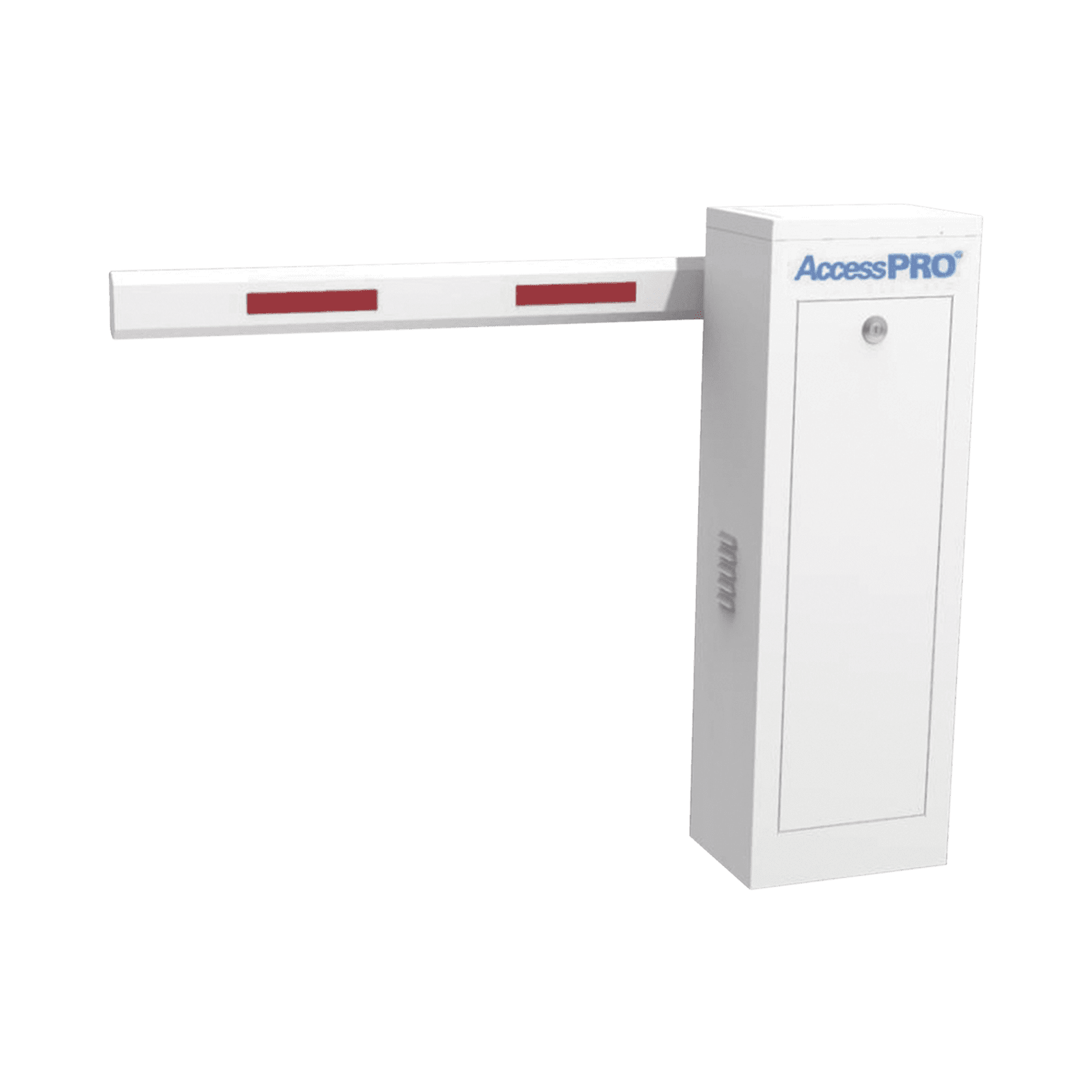 Kit de Barrera Vehicular Izquierda y Brazo de hasta 4 metros / Tiempo de Apertura 3 segundos KT-XBF-4ML - AccessPRO