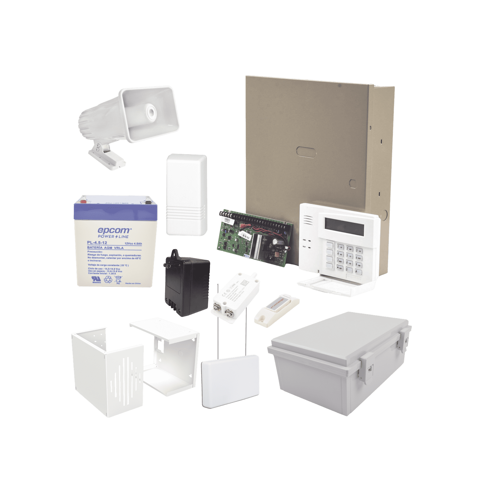 Kit de Inicio para Alarma Vecinal con botón de Largo Alcance ALARMA-VECINAL - HONEYWELL