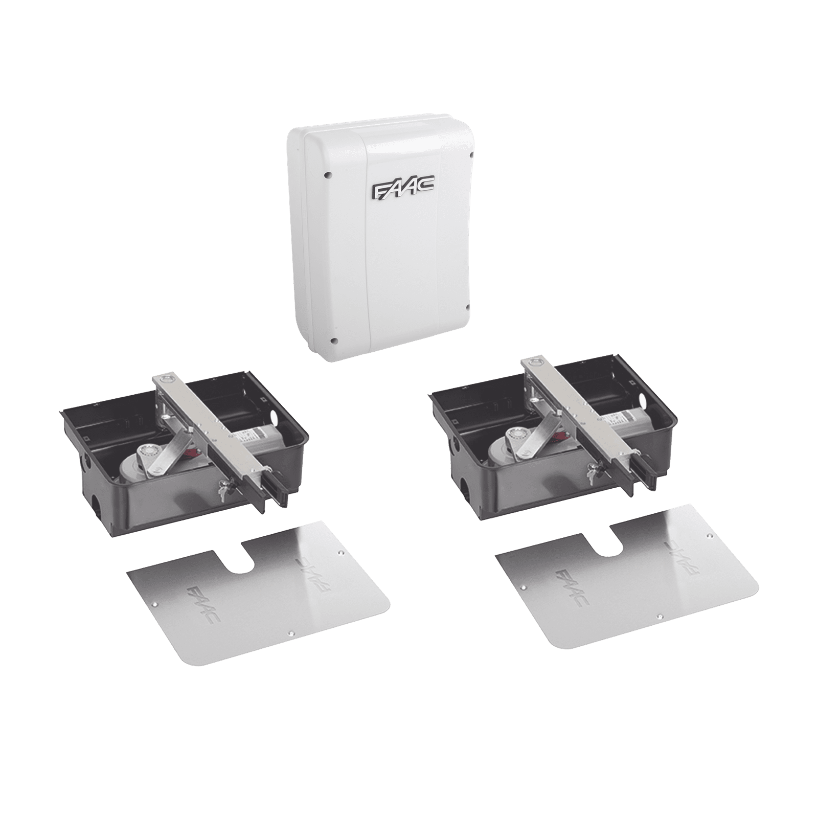 Kit de Operadores Subterraneos FAAC 770N 24V para Puertas Abatibles / Para Puertas de Hasta 3.5 Metros FAAC-770N-24V - FAAC