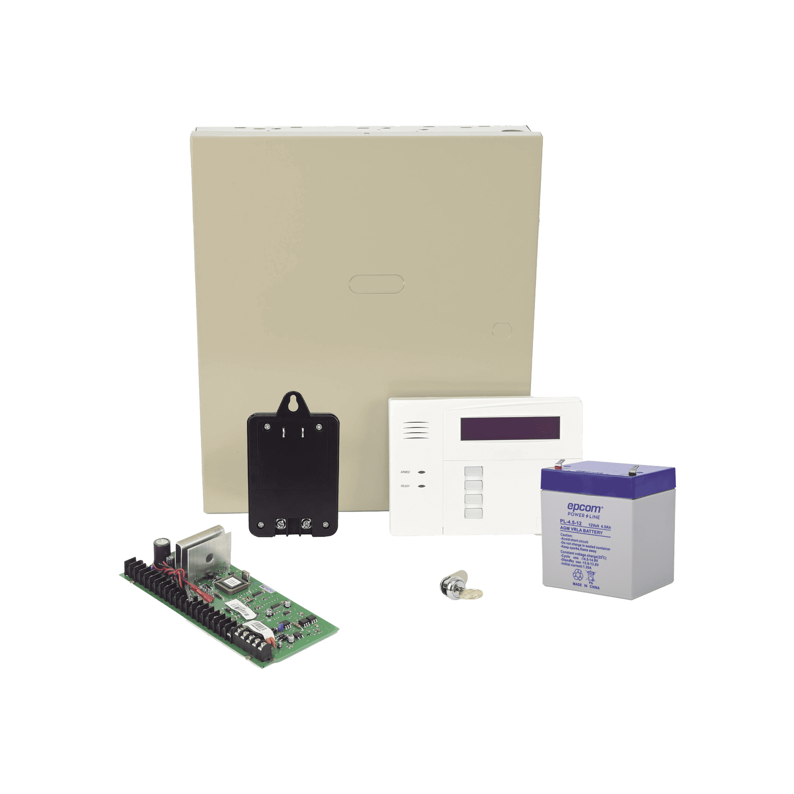 Kit de Panel de Alarma VISTA48LA con Gabinete Batería y Transformador VISTA48LANTB/6160RF - HONEYWELL HOME RESIDEO