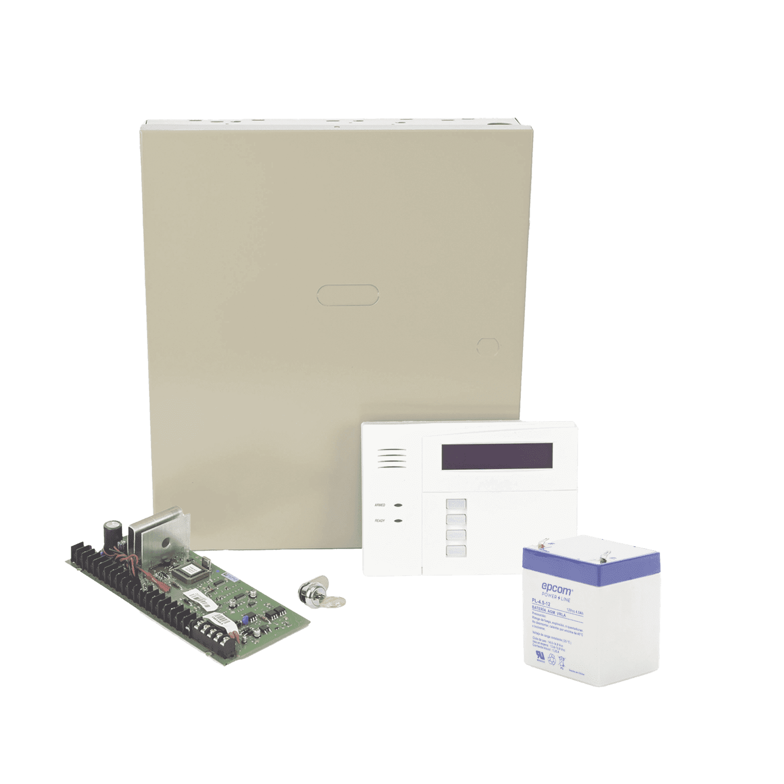 Kit de Panel de Alarma VISTA48LA con Gabinete, Teclado programador y Batería VISTA48LANB/6160RF - HONEYWELL HOME RESIDEO