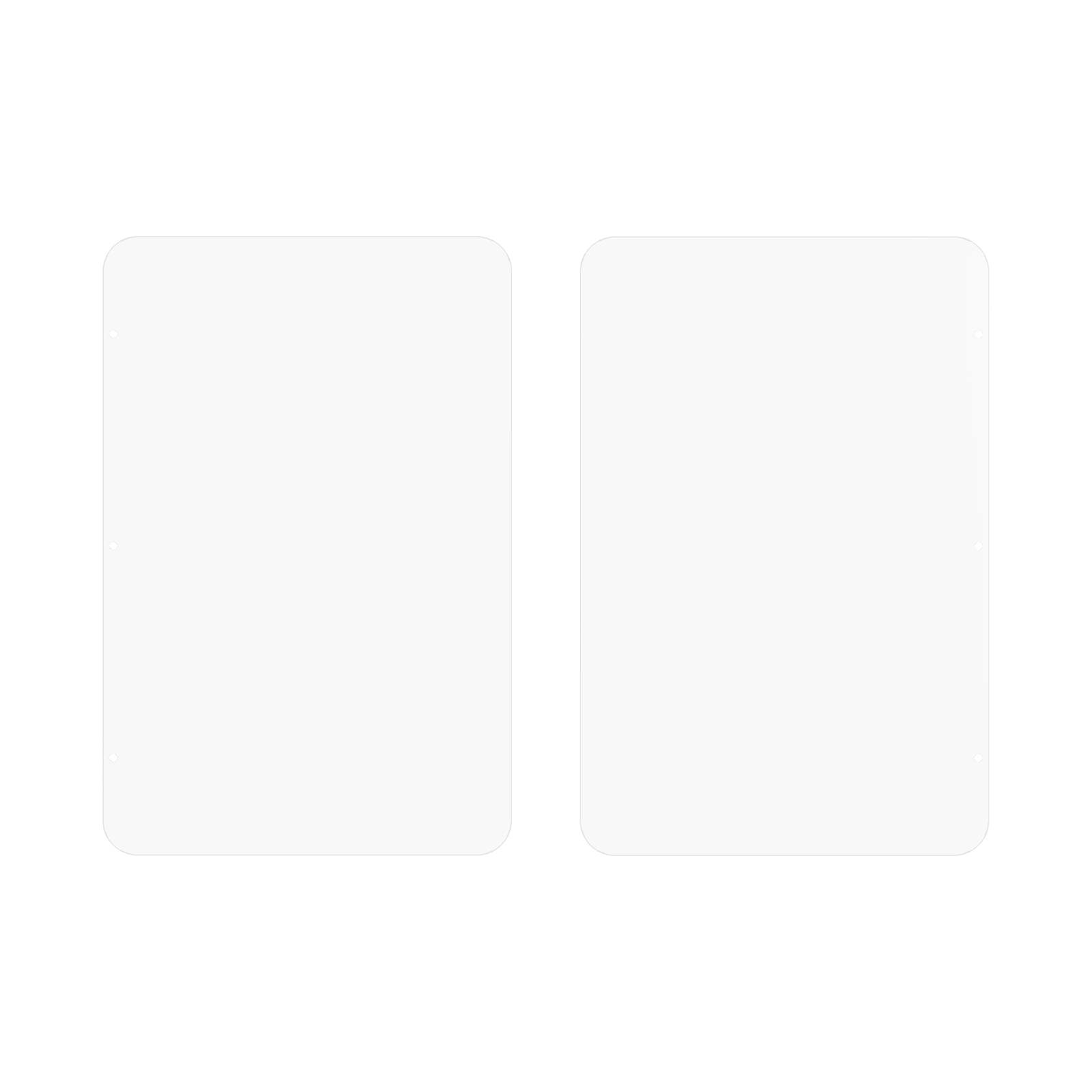 Kit de Repuesto (2 Piezas) de Aletas de Acrílico para Formar Carriles de 65 cms en Torniquetes Series DS-K3B501 y DS-K3B601 / IK05 DS-K3B501SX/601SX-DP65/2 - HIKVISION