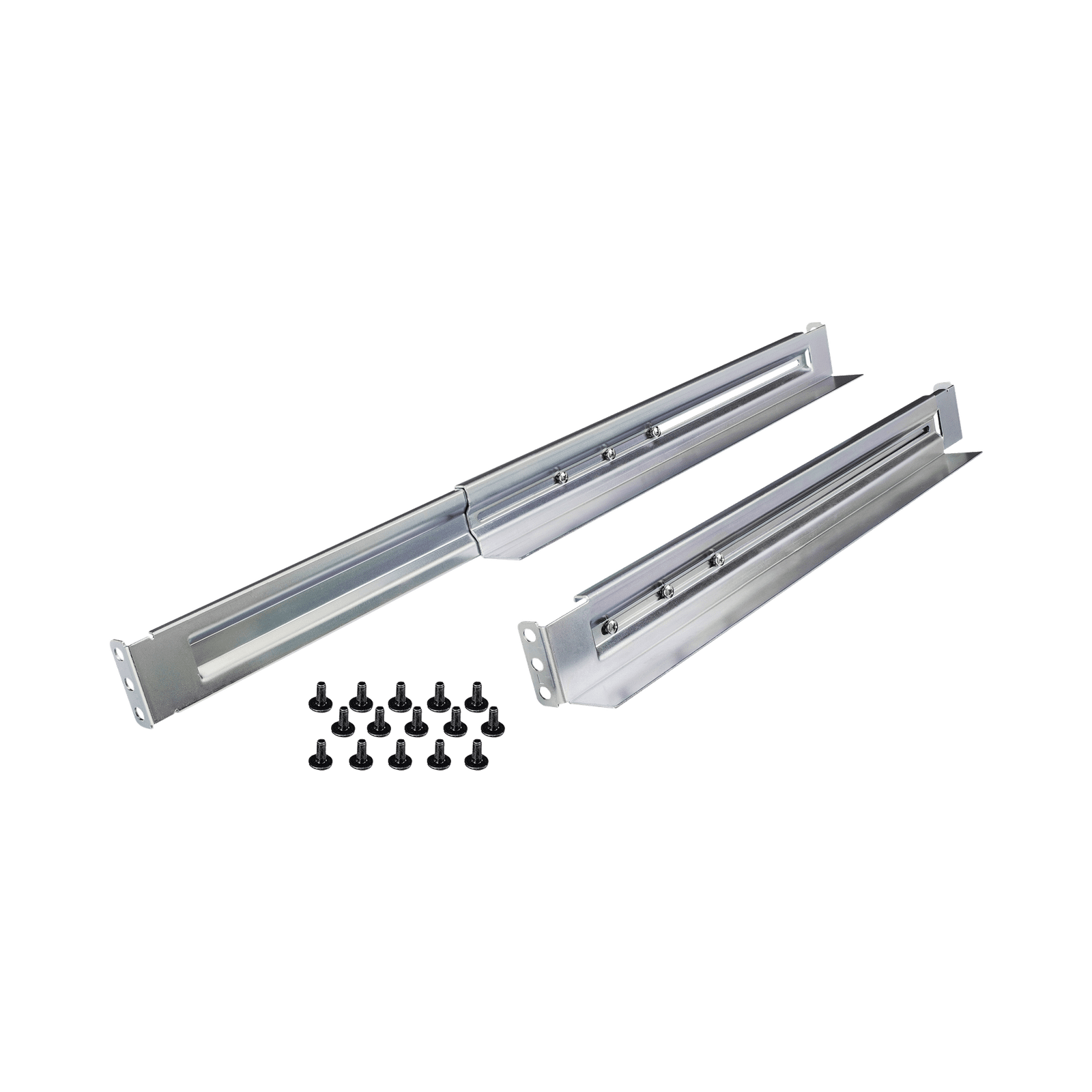 Kit de Rieles Para Racks de 4 Postes, Para UPS de 1 a 3 UR, Profundidad Ajustable, Soporte de Peso de 104.78 Kg 4POSTRAIL - CyberPower