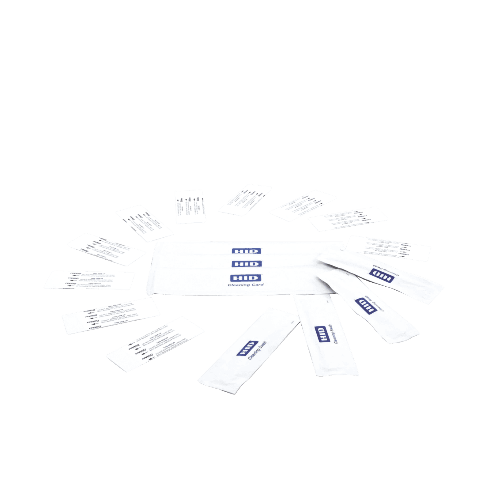 Kit de limpieza para DTC1250e, DTC1500, C50, DTC1000Me, DTC4250e, DTC1000, DTC4000, incluye 10 servicios 086177 - HID