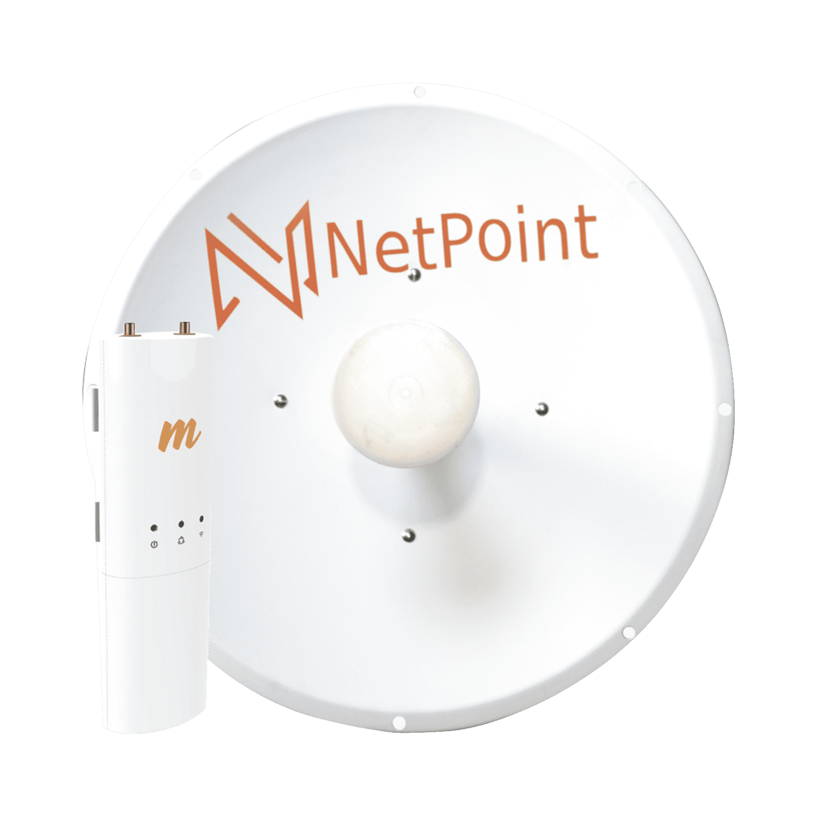 Kit de radio C5C con Antena NP2 de 34 dBi, Frecuencia (4.9-6.2 GHz), ideal para distancia de hasta 50 km, jumpers, PoE y cable de alimentación Incluidos C5CNP2KIT - MIMOSA NETWORKS