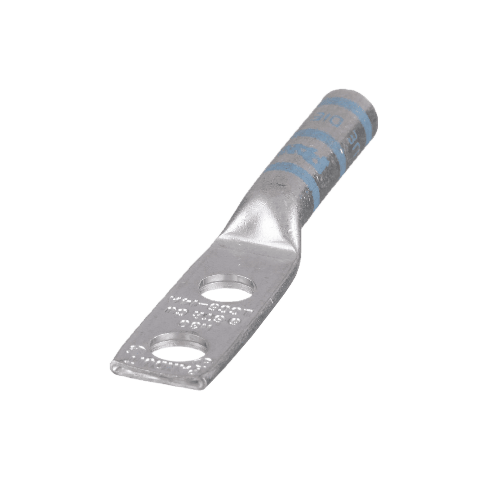Terminal de Compresión de Barril Largo, de Dos Orificios de 1/4, para Cable 6 AWG, Espacios Entre Orificios de 0.63in LCC6-14A-L - PANDUIT