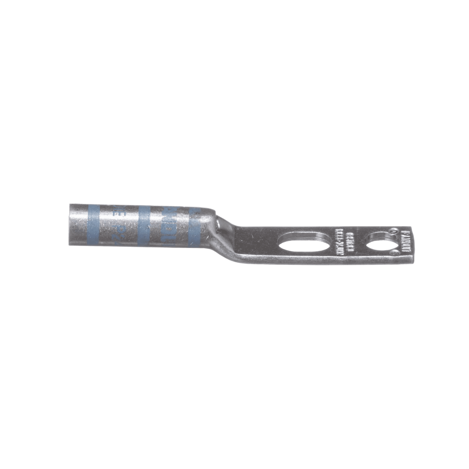 Terminal de Compresión de Barril Largo, de Dos Orificios de 1/4, para Cable 6 AWG, Espacios Entre Orificios de 0.50 a 0.63in LCC6-14JAW-L - PANDUIT