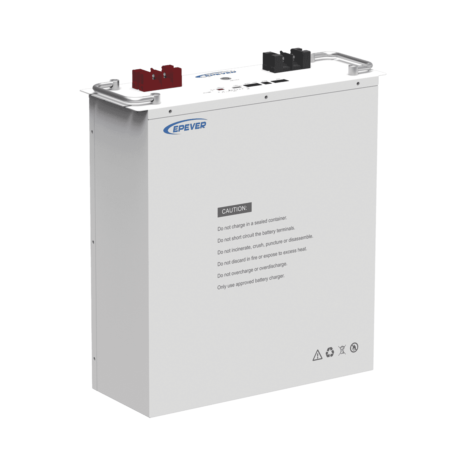 Batería de Litio LiFePO4 51.2Vcc, 5.12Kwh, Rack 4UR para Montaje en Rack, LFP100EP51.2R - EPEVER