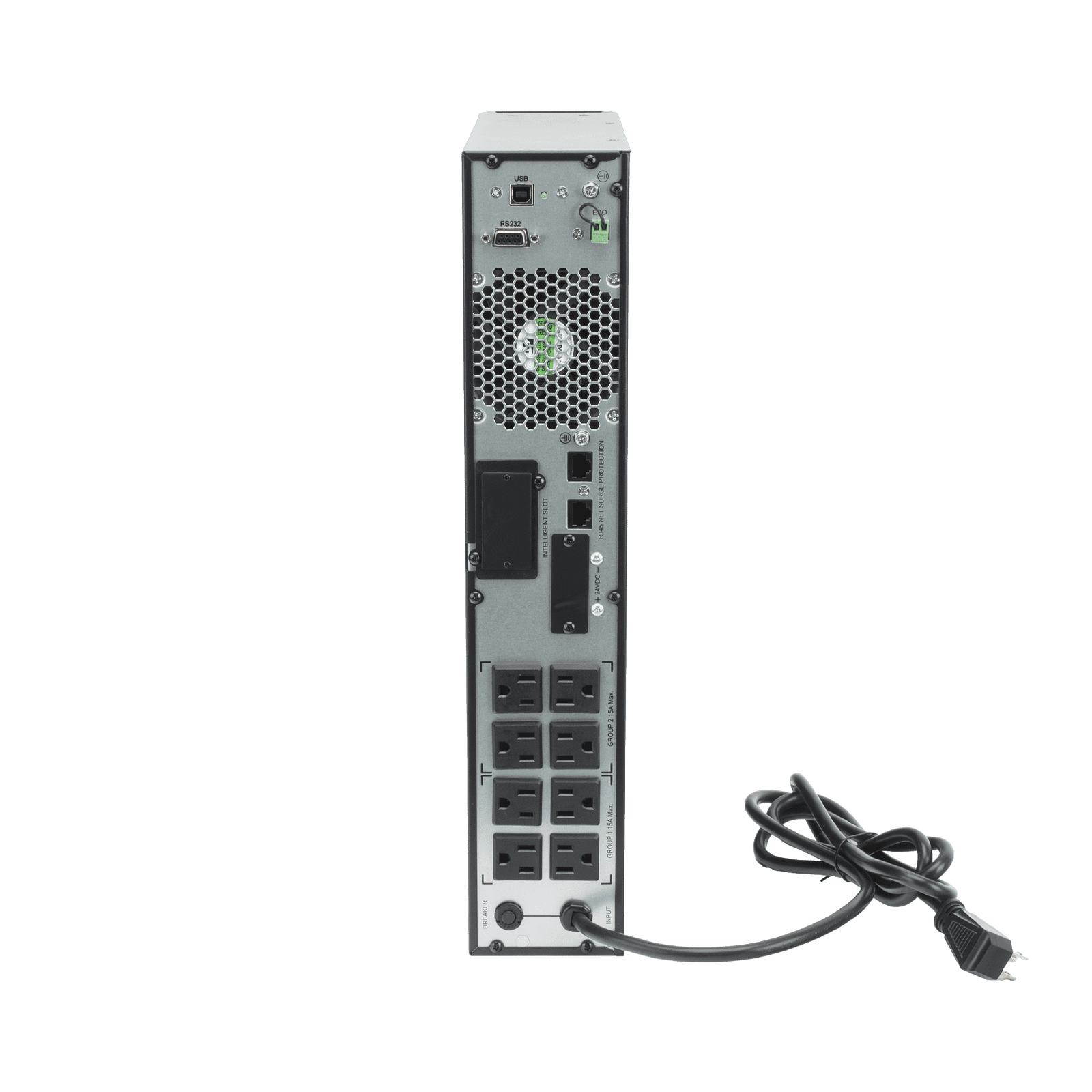 UPS de 1000VA/900W / Topología On-Line Doble Conversión / Entrada y Salida de 120 Vca / Clavija de Entrada NEMA 5-20P / Pantalla LCD Configurable / Formato Rack/Torre / 8 Salidas LP1KRT - LINKEDPRO BY EPCOM