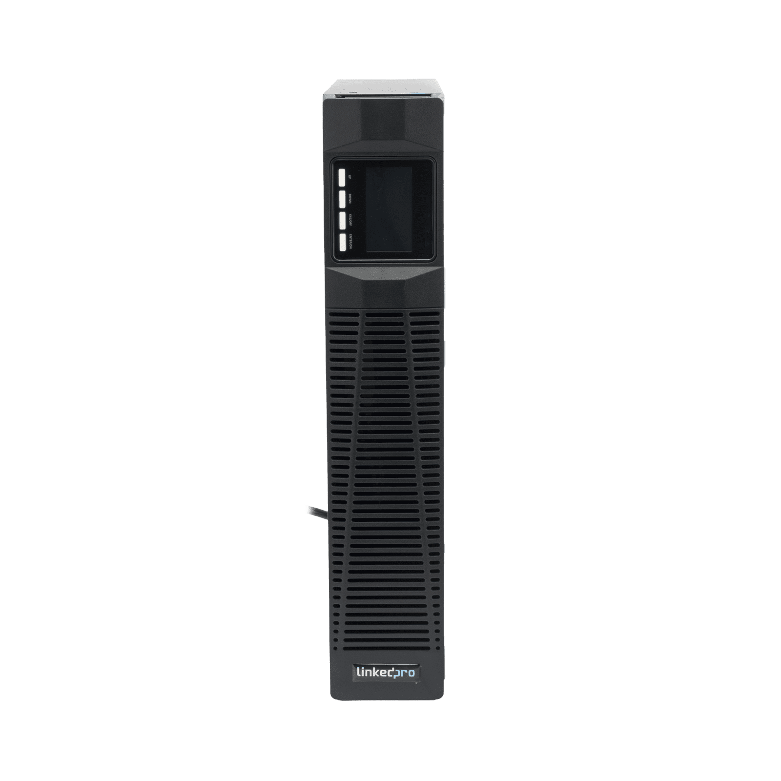 UPS de 1000VA/900W / Topología On-Line Doble Conversión / Entrada y Salida de 120 Vca / Clavija de Entrada NEMA 5-20P / Pantalla LCD Configurable / Formato Rack/Torre / 8 Salidas LP1KRT - LINKEDPRO BY EPCOM