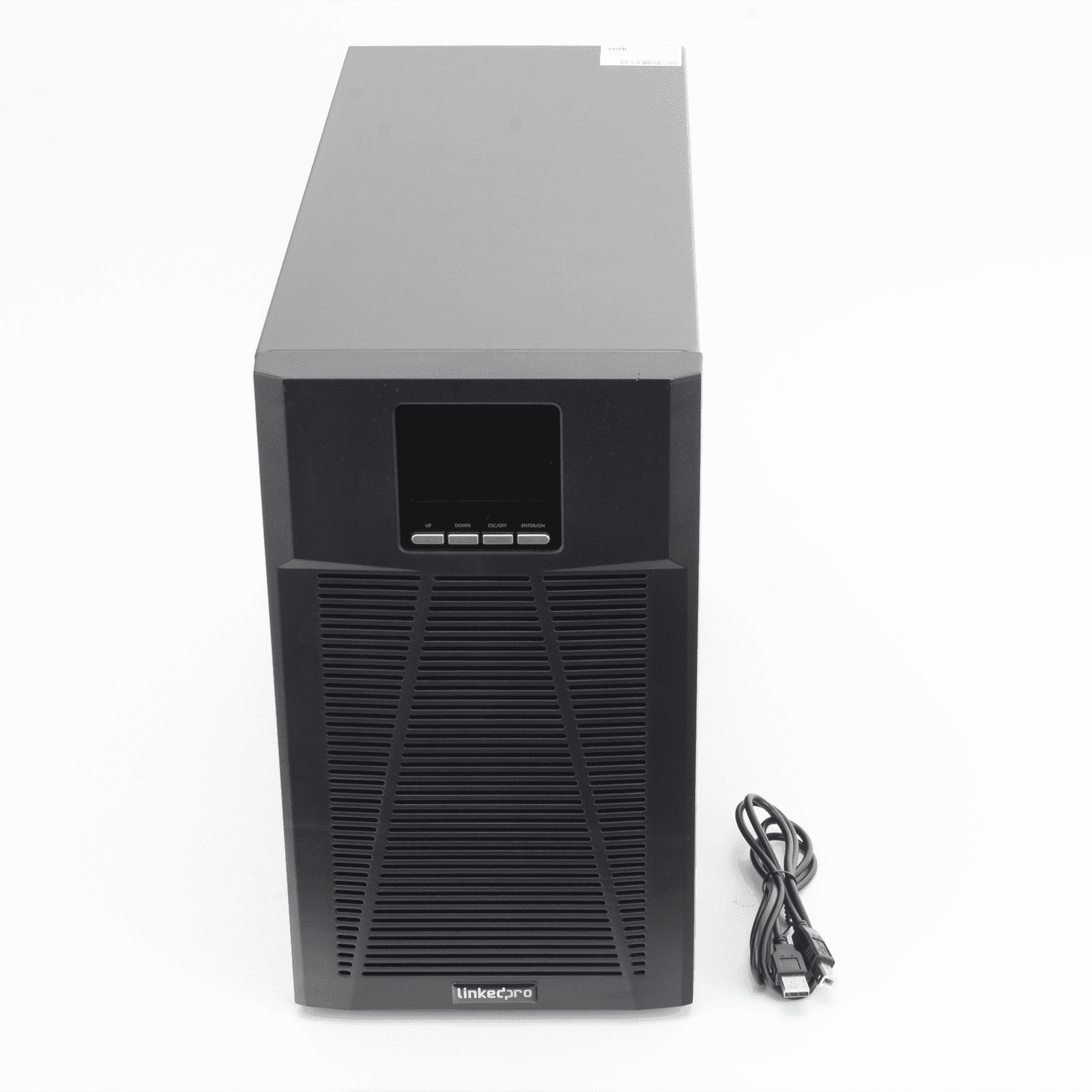 UPS 2000VA/1800W Online Doble Conversión /Pantalla LCD / 4 tomas 5-15R / Regulación de Voltaje / Protección RJ45 LP2KOLT - LINKEDPRO BY EPCOM
