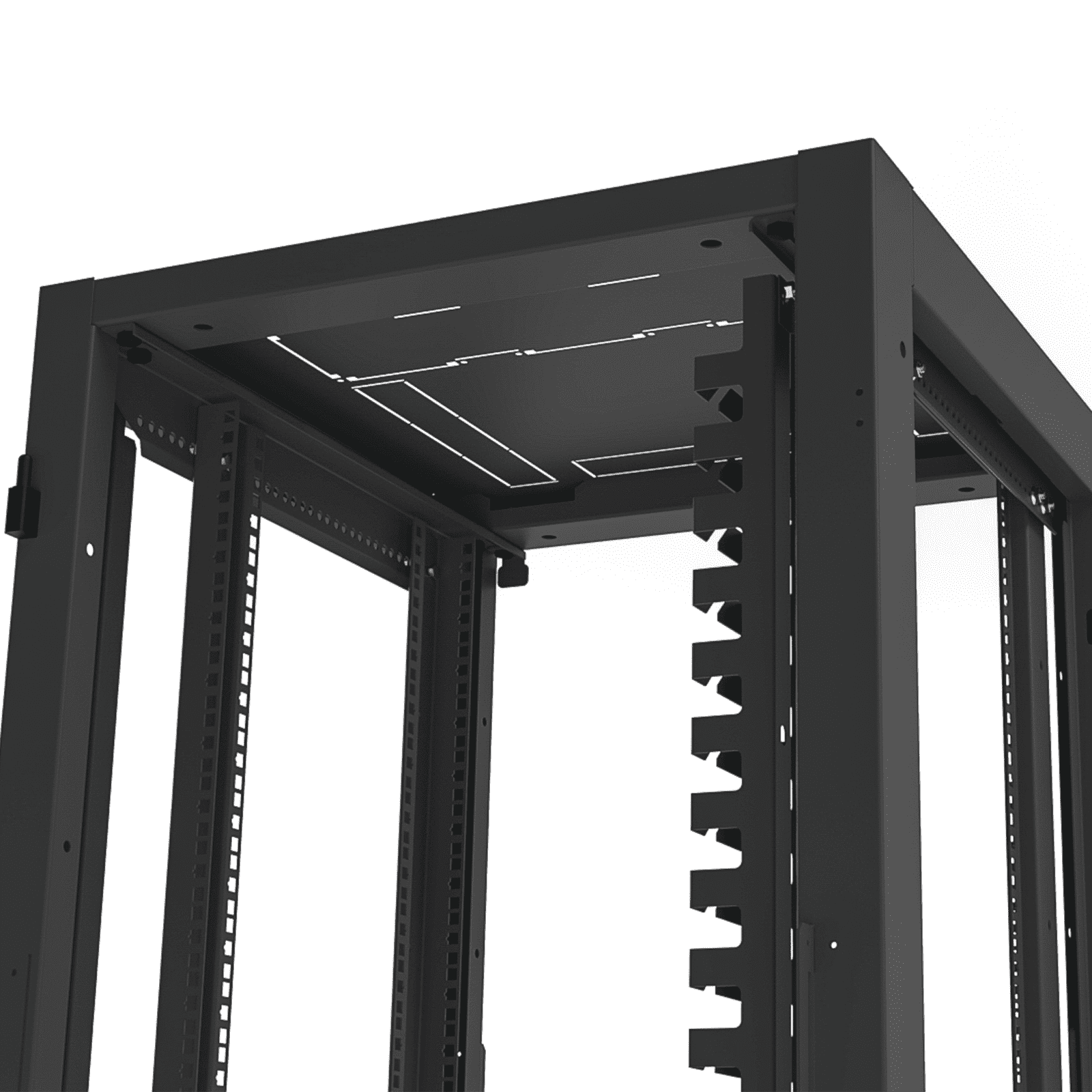 Gabinete Profesional para Telecomunicaciones de 19in, Instalación a Piso, 24UR, 600 mm Profundidad, Se envía el Gabinete Armado. LP-6060-24U-R2 - LINKEDPRO BY EPCOM