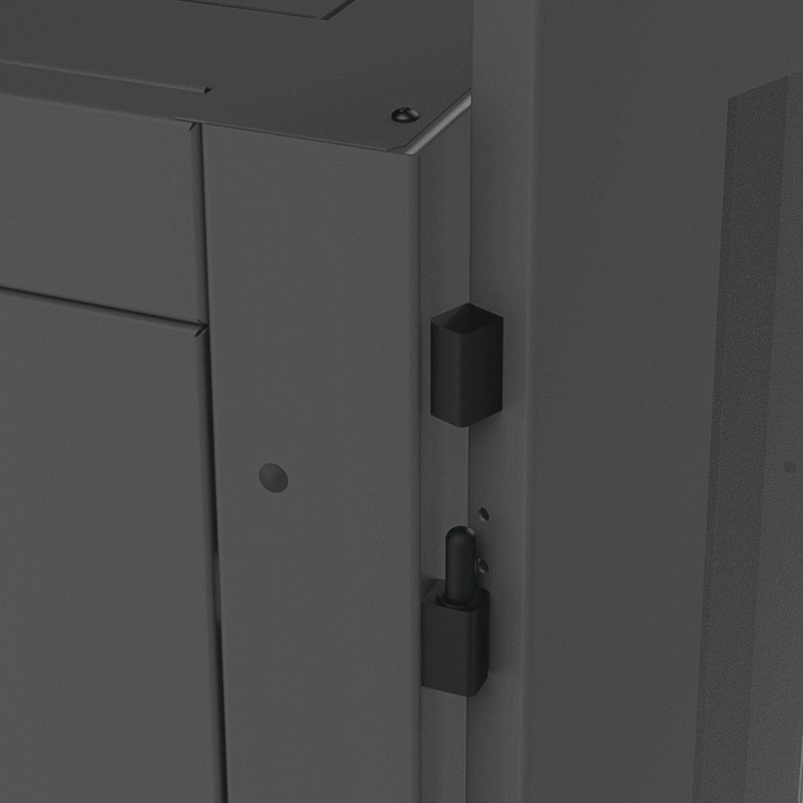 Gabinete Profesional para Telecomunicaciones de 19in, Instalación a Piso, 24UR, 600 mm Profundidad, Se envía el Gabinete Armado. LP-6060-24U-R2 - LINKEDPRO BY EPCOM