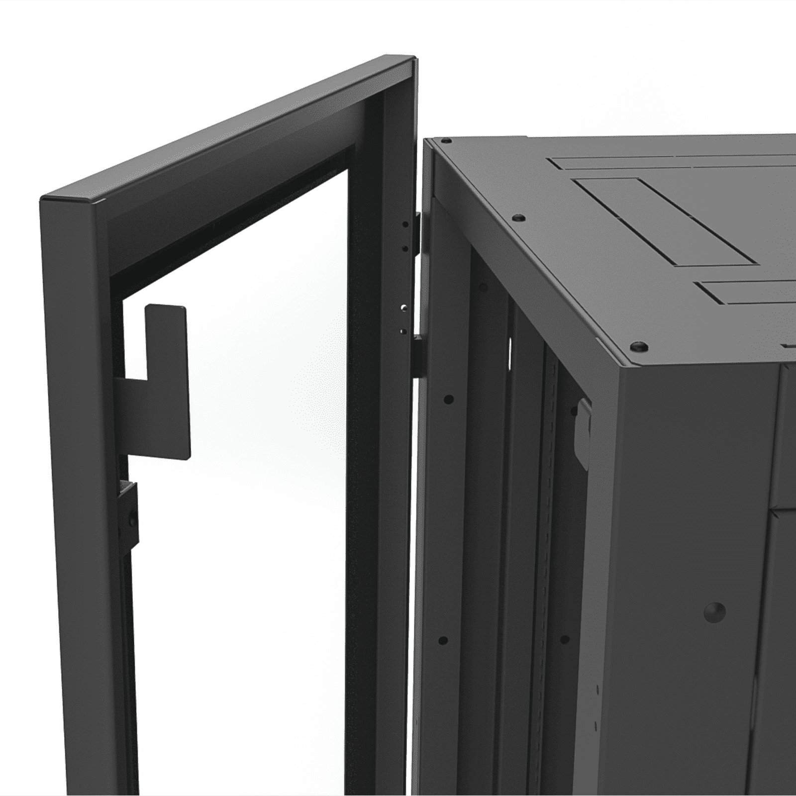 Gabinete Profesional para Telecomunicaciones de 19in, Instalación a Piso, 24UR, 600 mm Profundidad, Se envía el Gabinete Armado. LP-6060-24U-R2 - LINKEDPRO BY EPCOM