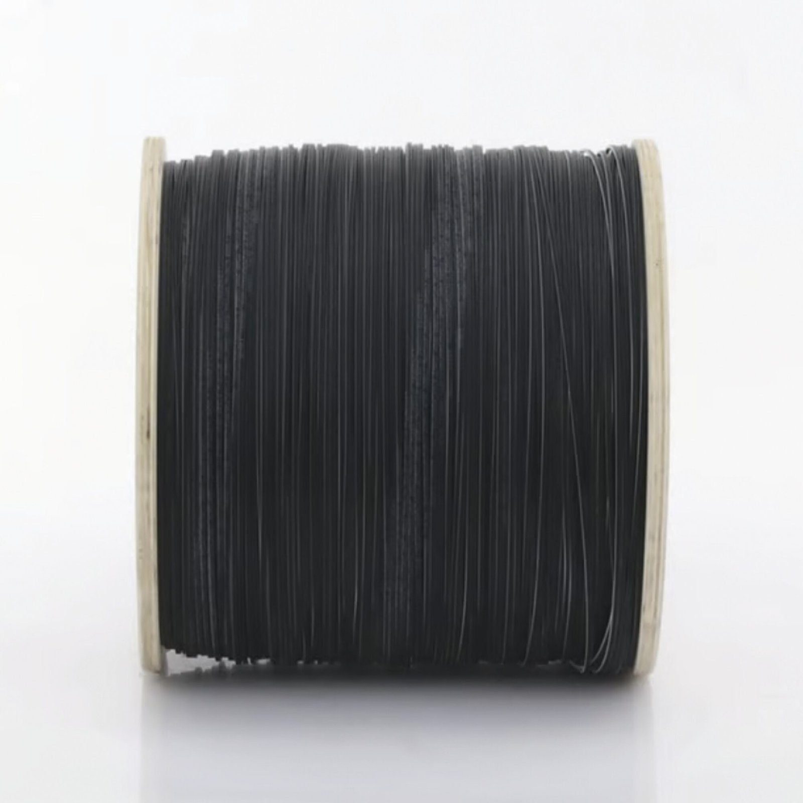 Carrete de 2 km de Fibra Óptica Drop Plana, Interior/Exterior G.657A2 Monomodo de 1 hilo (unifibra), Dieléctrica, Forro Negro, Compatible con Conectores FASC, FASCUP, FASCLC LPDROPA21C/2KM - LINKEDPRO BY EPCOM