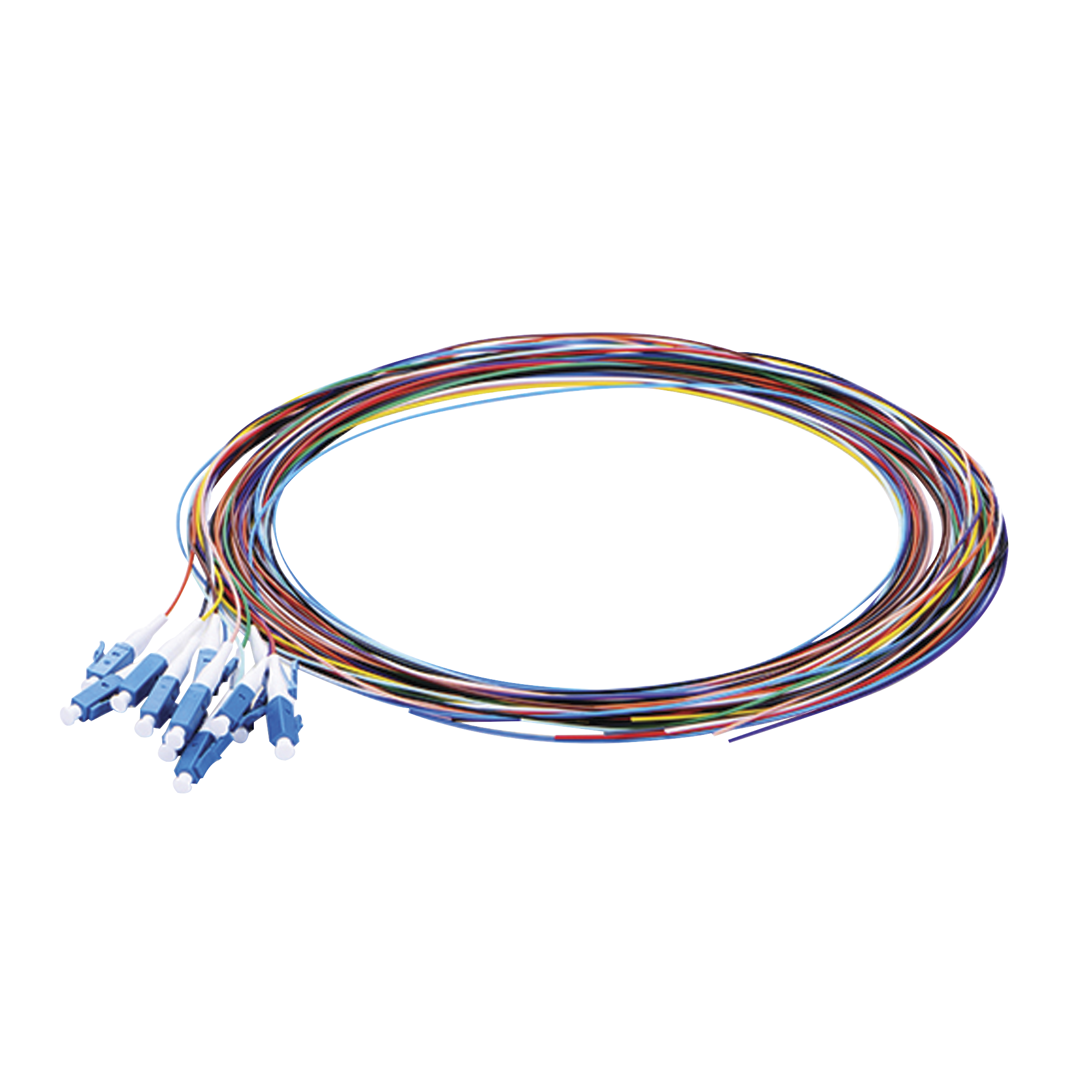 Kit de 12 Pigtails LC/UPC Monomodo 2 metros LP-FO-SM-PIG-12-LCU 183596 - LINKEDPRO BY EPCOM