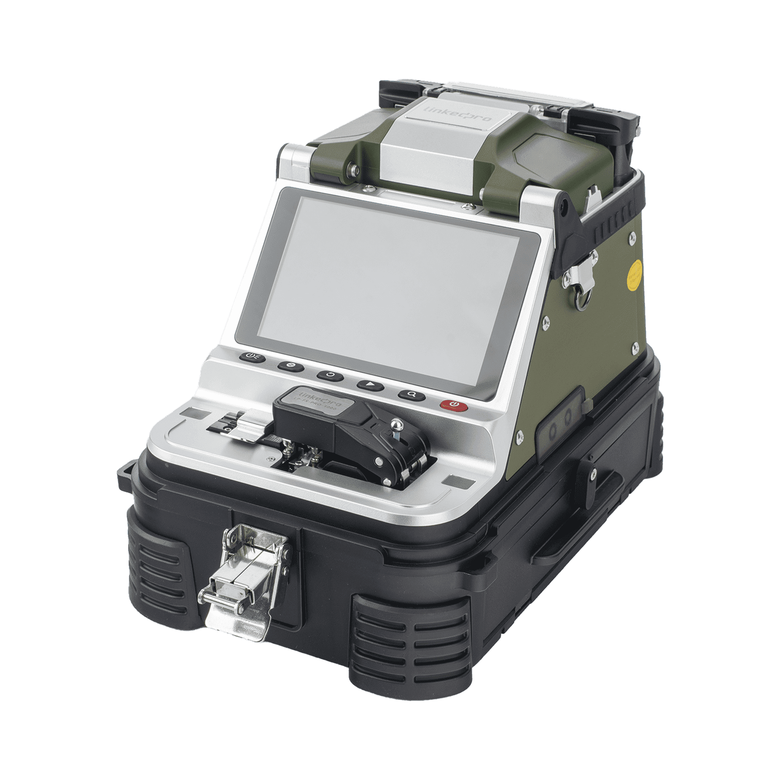 Fusionadora de Fibra Óptica MultiModo y MonoModo / 6 motores / Alineación por Núcleo / OPM + VFL / Cleaver Eléctrico de un Solo Paso LP-FS-PRO-3000 - LINKEDPRO BY EPCOM