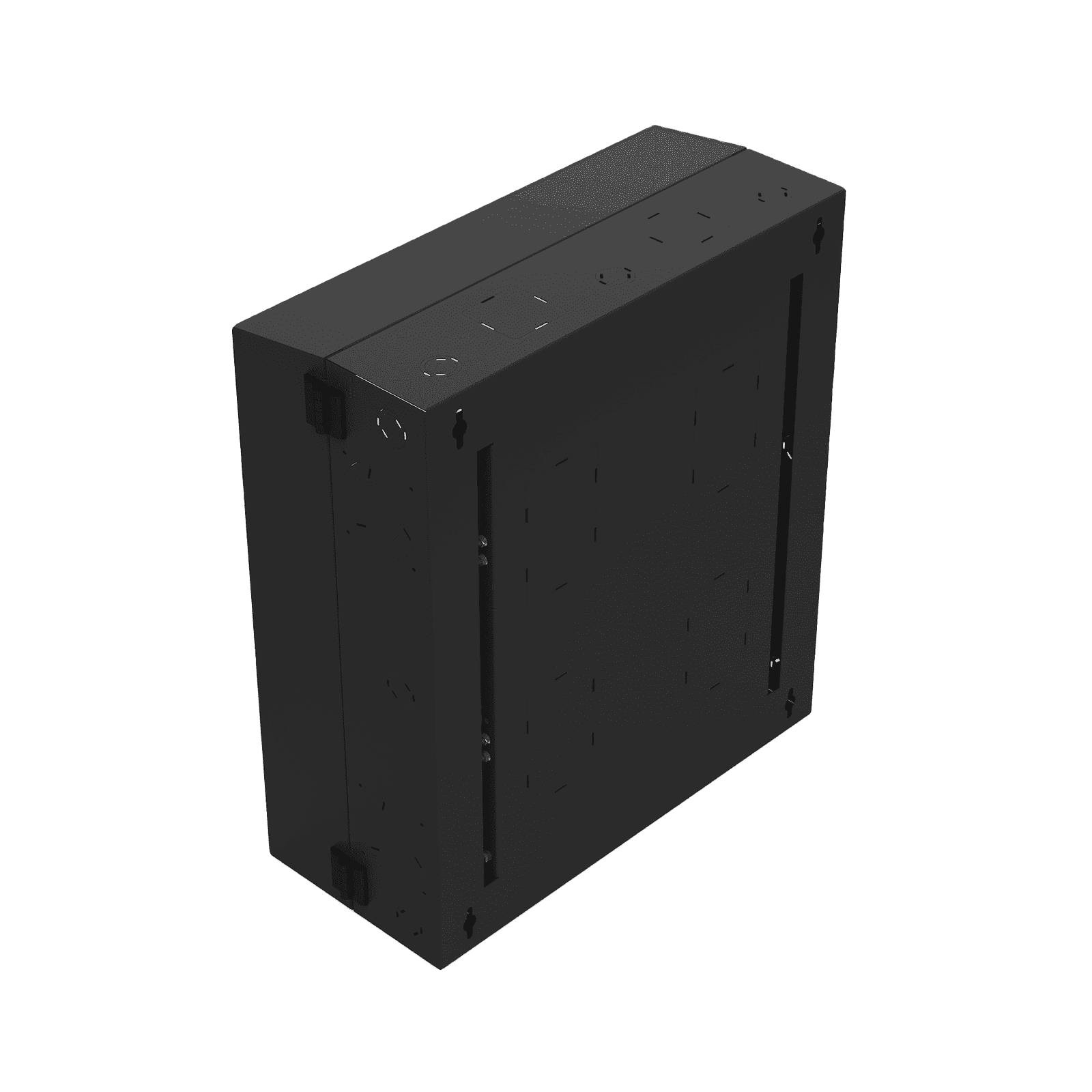 Gabinete de Pared con Rack Horizontal de 6 UR, con Ventanilla de Inspección, Se envía el Gabinete Armado. LP-GPH-06R2 - LINKEDPRO BY EPCOM