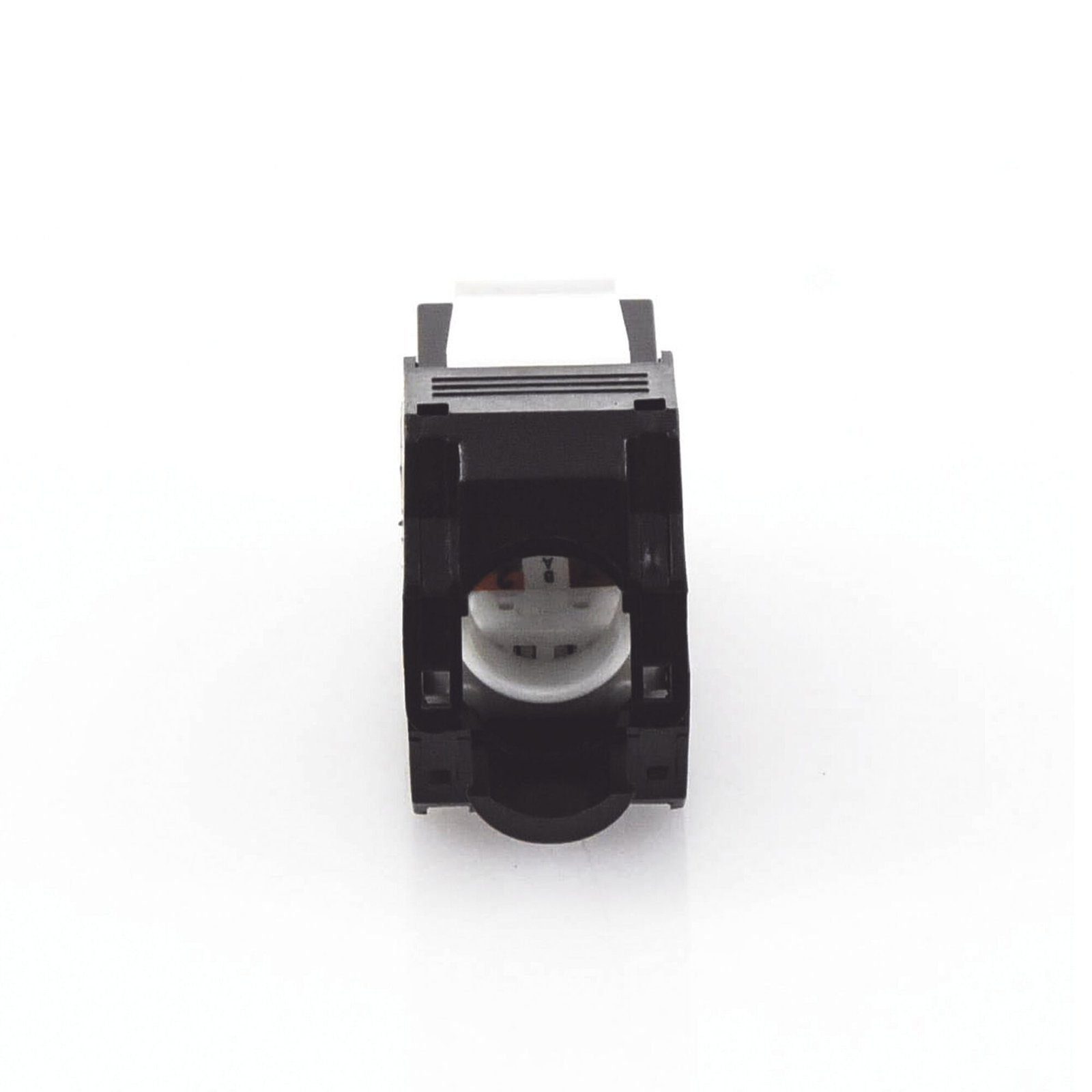 Módulo Jack Keystone Cat5e (toolless), con terminación en ángulo 180 º Color Negro, Compatible con Faceplate y Patchpanel Linkedpro LP-KJ-516-TTBK - LINKEDPRO BY EPCOM