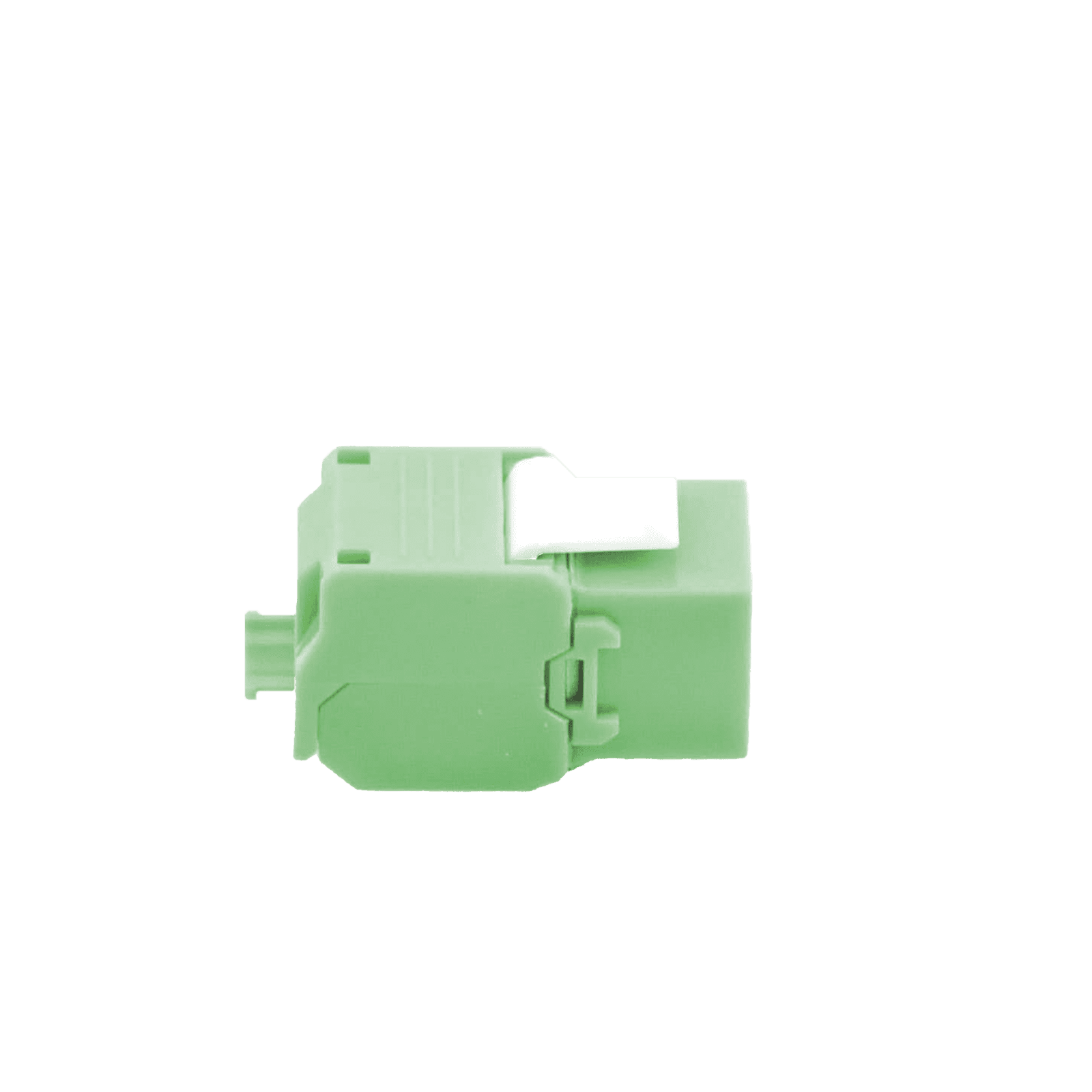 Módulo Jack Keystone Cat6 (toolless), con terminación en ángulo 180 º Color Verde, Compatible con Faceplate y Patchpanel Linkedpro LP-KJ-610-TTGR - LINKEDPRO BY EPCOM