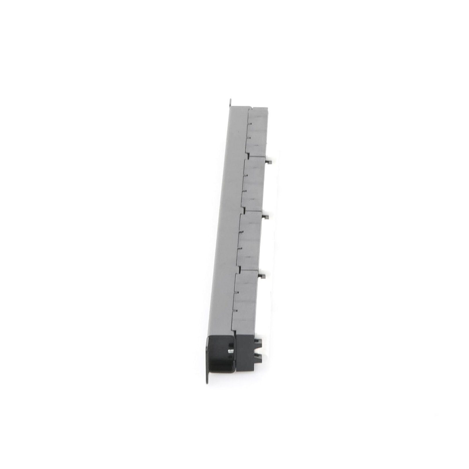 Panel de parcheo de impacto (110) sin blindaje de 24 puertos Cat6A con barra para organizar cable LP-PP-CU-6A-24P - LINKEDPRO BY EPCOM