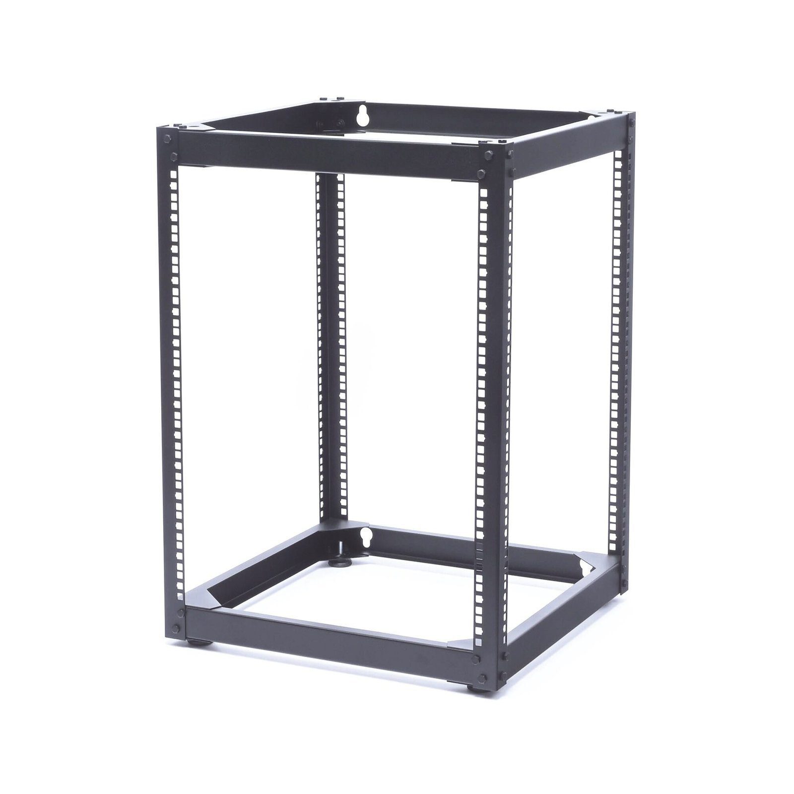 Rack Abierto de 4 Postes Instalación Pared o Piso de 14 Unidades, Ideal para Equipo de Audio! LP-RPP-1914 - LINKEDPRO BY EPCOM