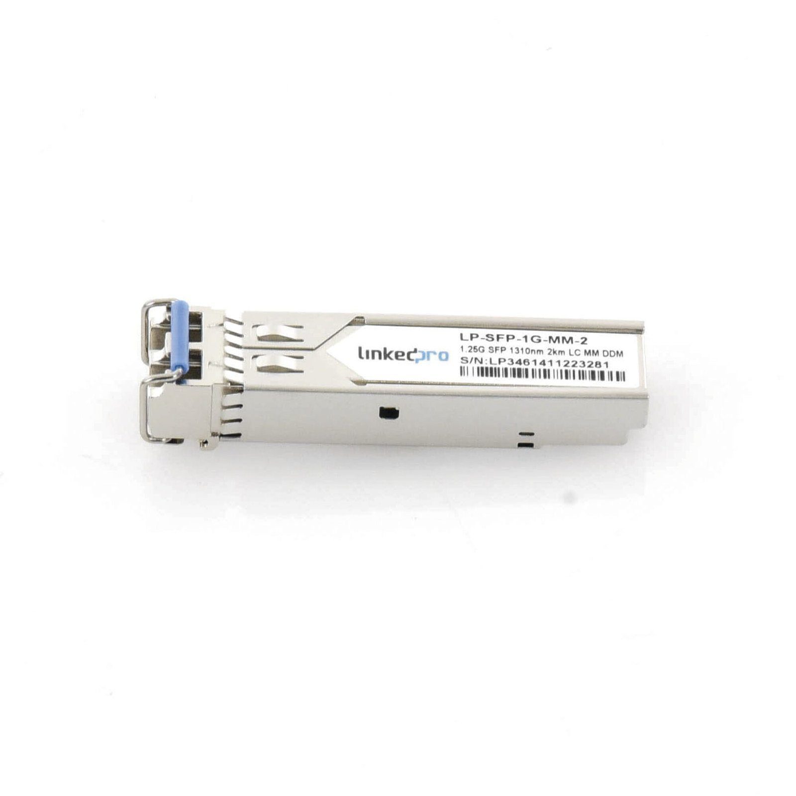 Transceptor Óptico SFP (Mini-Gbic) / Multimodo 1310 nm / 1.25 Gbps / 1000BASE-SX / Conectores LC/UPC Dúplex / DDM / Hasta 2 km LP-SFP-1G-MM-2 - LINKEDPRO BY EPCOM
