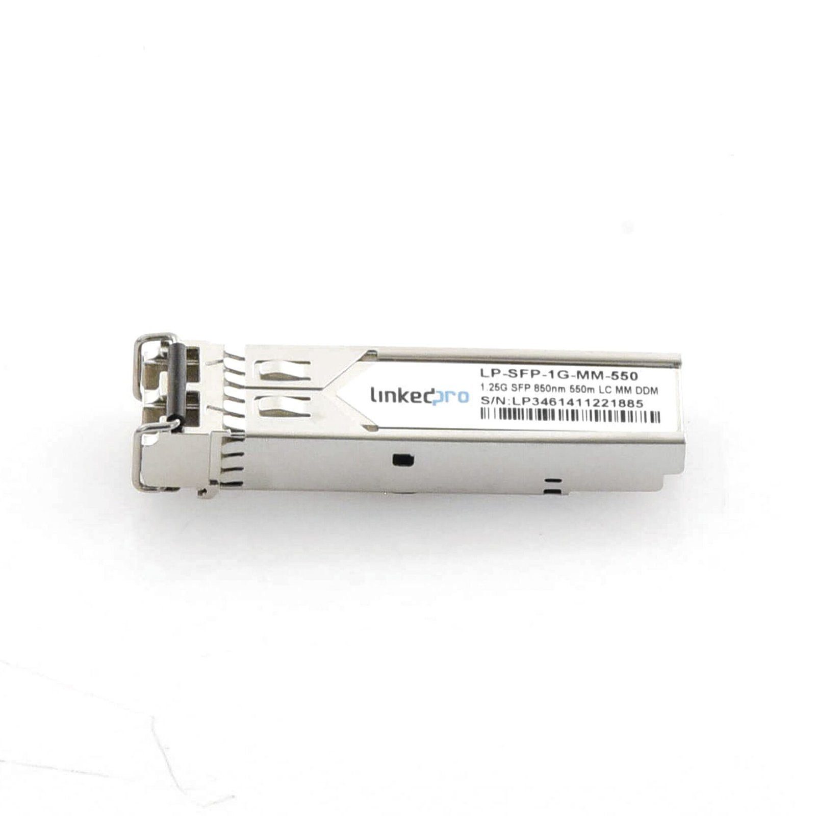Transceptor Óptico SFP (Mini-Gbic) / Multimodo 850 nm / 1.25 Gbps / 1000BASE-SX / Conectores LC/UPC Dúplex / DDM / Hasta 550 m LP-SFP-1G-MM-550 - LINKEDPRO BY EPCOM