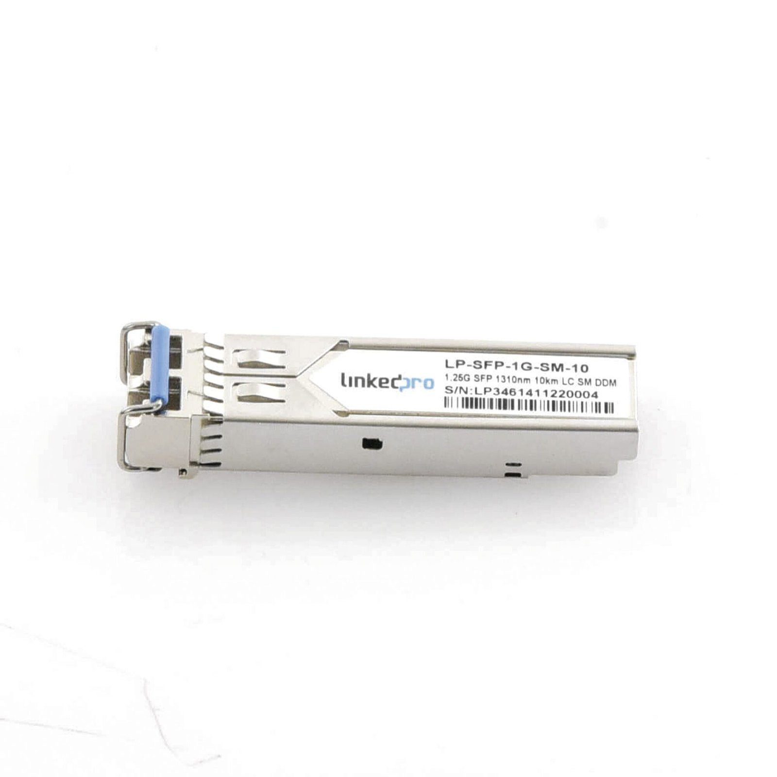 Transceptor Óptico SFP (Mini-Gbic) / Monomodo 1310 nm / 1.25 Gbps / 1000BASE-LX / Conectores LC/UPC Dúplex / DDM / Hasta 10 km LP-SFP-1G-SM-10 - LINKEDPRO BY EPCOM