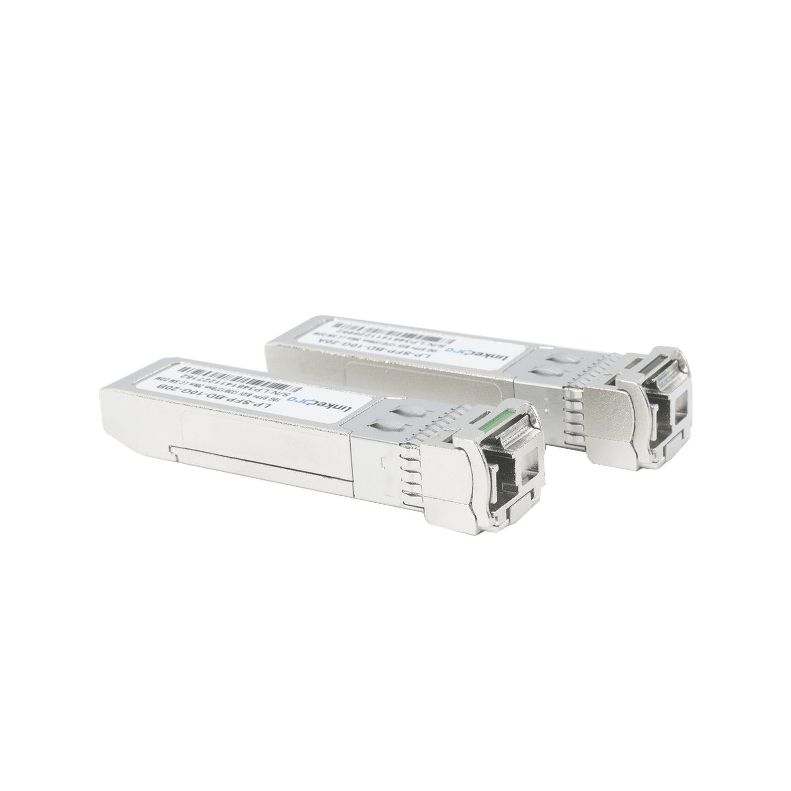 Transceptores Ópticos Bidireccionales SFP (Mini-Gbic) / Monomodo 1310 & 1550 nm / 1.25 Gbps / 1000BASE-BX / Conector LC/UPC Simplex / DDM / Hasta 20 km / 2 Piezas LP-SFP-BD-1G-20 - LINKEDPRO BY EPCOM