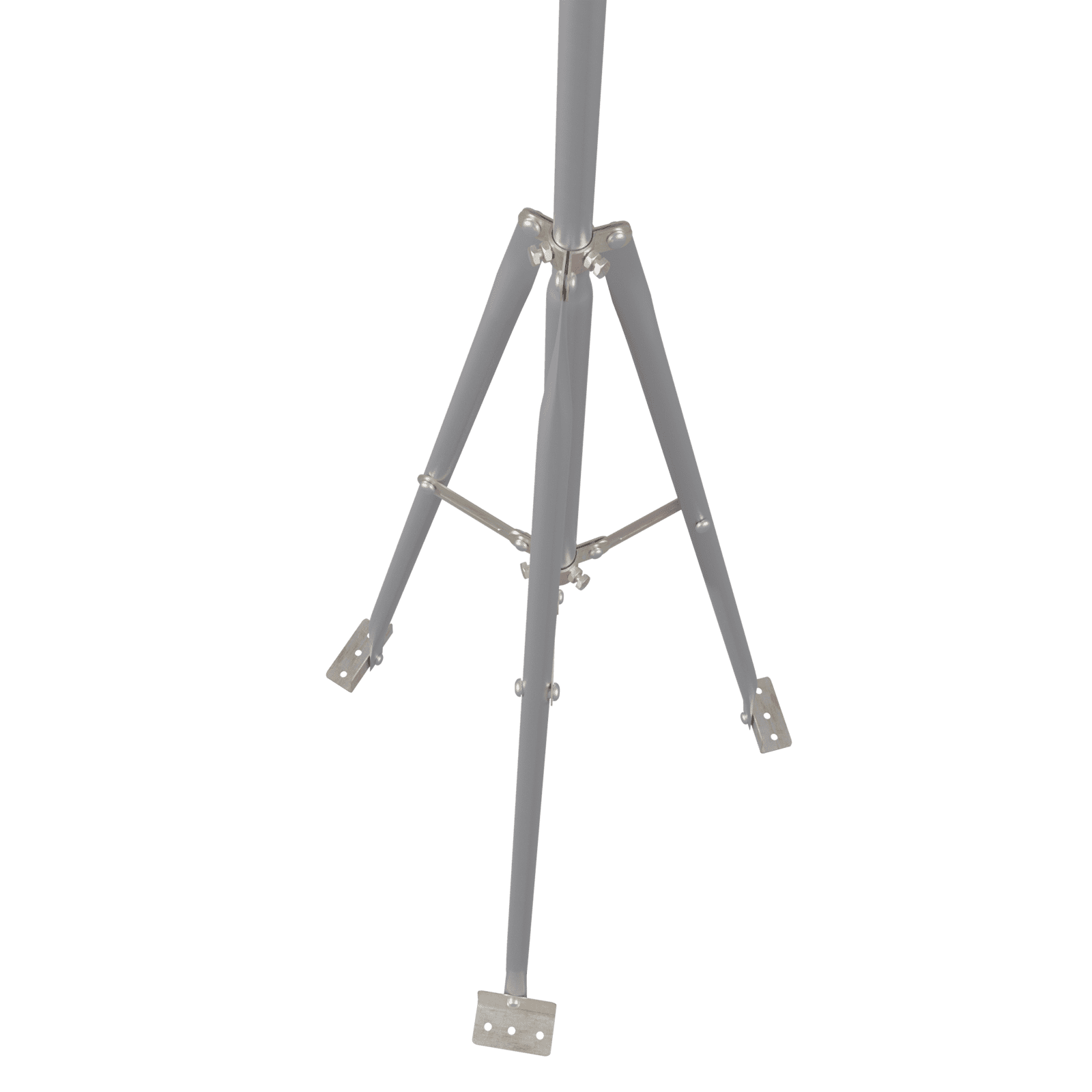 Montaje de tripie para exterior, altura total del tripie 1.52 m. Compatible con mástiles de hasta 3 m de largo 1  1/4 a 2″ de diámetro LP-TP-2 - LINKEDPRO BY EPCOM