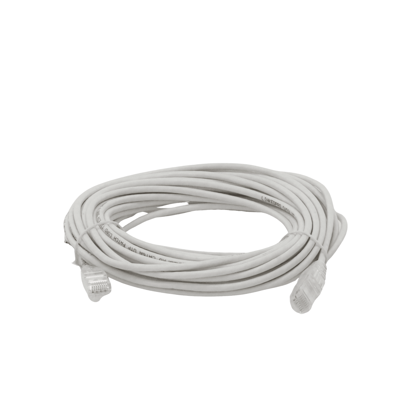 Cable de Parcheo Slim UTP Cat6A – 1 m Blanco, Diámetro Reducido (28 AWG) LP-UT6A-100-WH28 - LINKEDPRO BY EPCOM